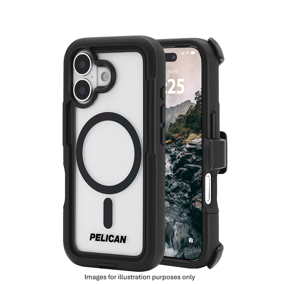 Pelican Voyager Rugged Case Samsung S26 Standad - Clear Black