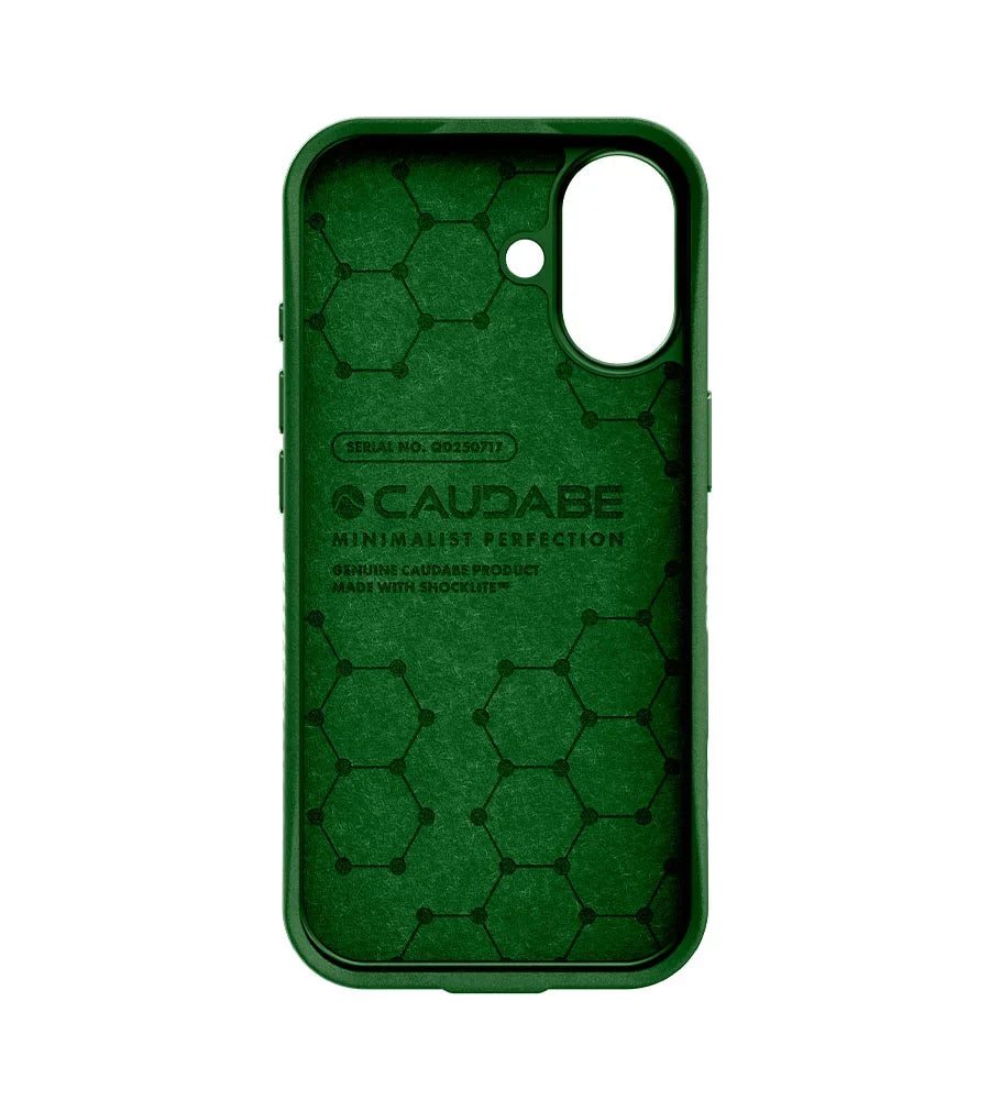 Caudabe Paragon Case MagSafe iPhone 17 standard - Peridot