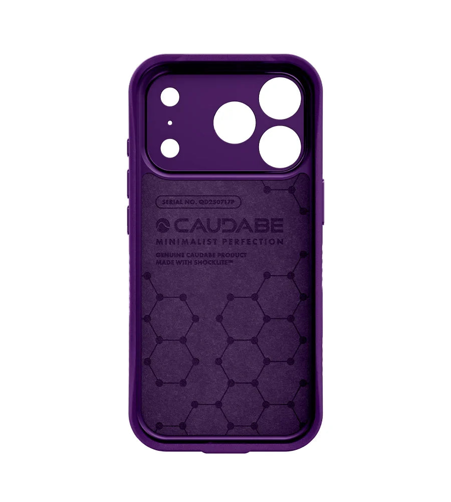 Caudabe Paragon PRECISE Case MagSafe iPhone 17 Pro Max 6.9 - Ultraviolet