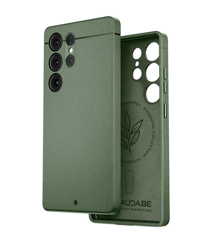 Caudabe Sheath Case with Magnets for Samsung Galaxy S25 Ultra - Eucalyptus
