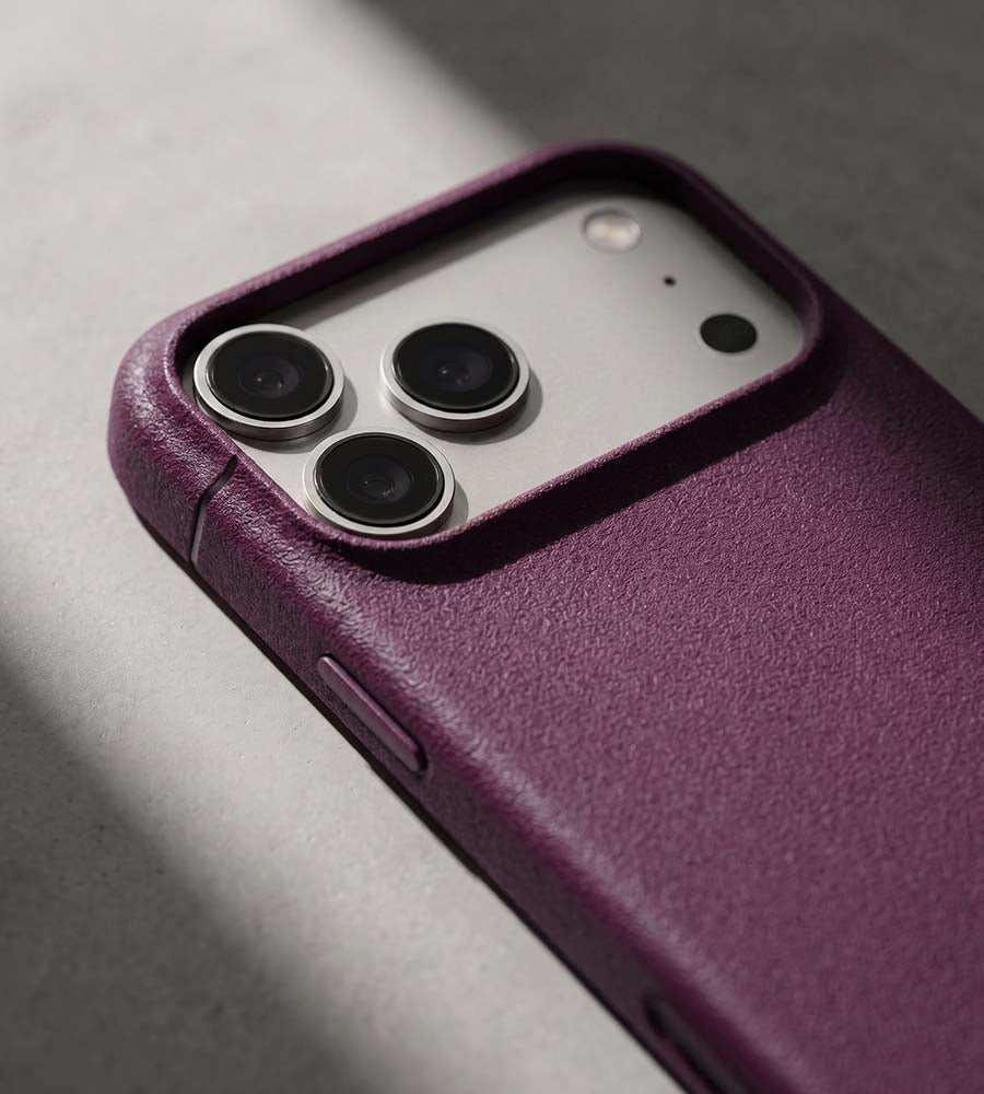 Sheath (OPEN) Case MagSafe iPhone 18 Pro 6.3 in Almandine - Caudabe