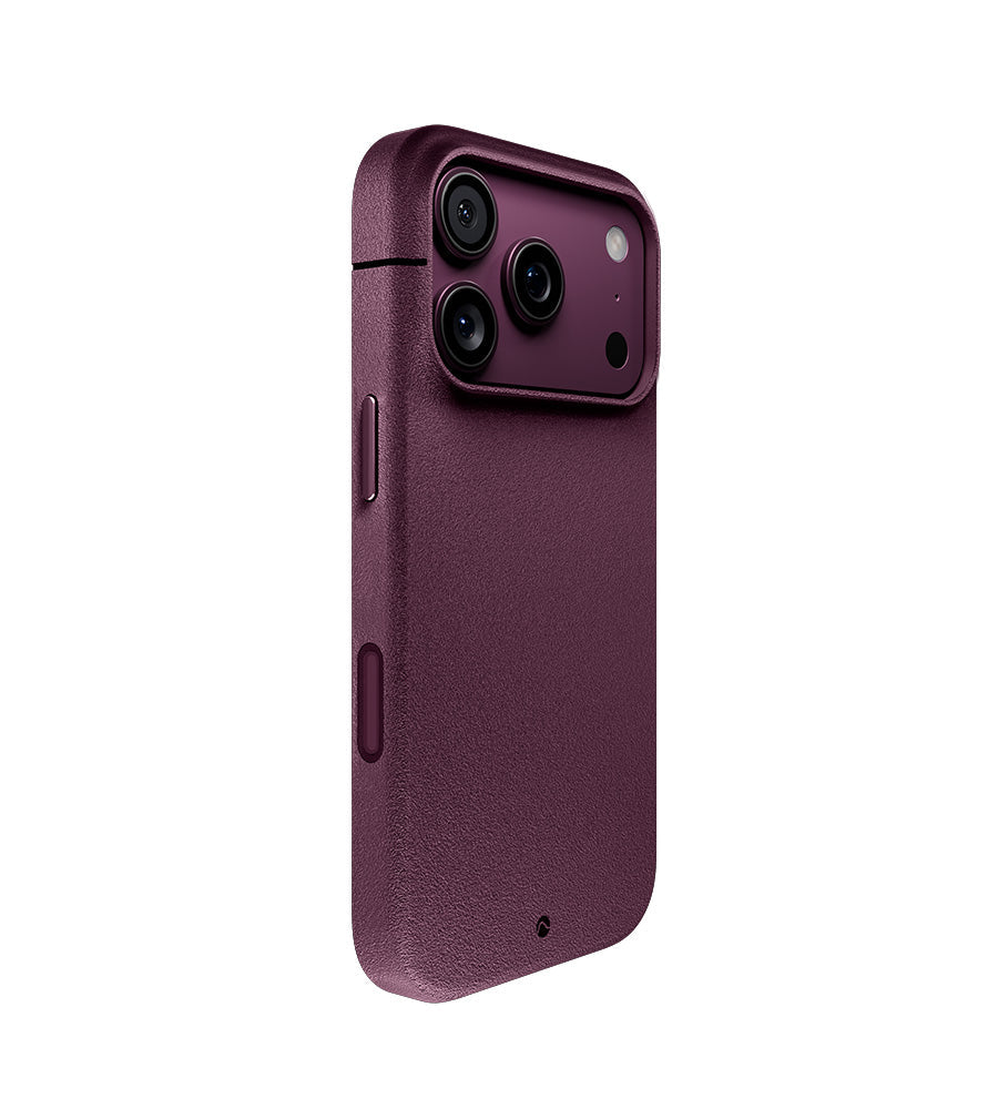 Sheath (OPEN) Case MagSafe iPhone 18 Pro 6.3 in Almandine - Caudabe