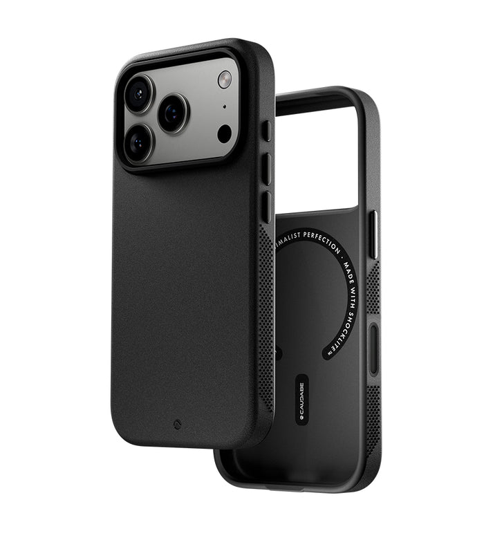 Caudabe Synthesis Slim Protective Case MagSafe iPhone 17 Pro 6.3 - Black