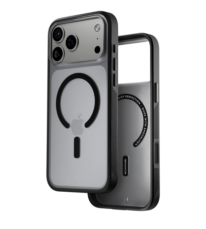 Caudabe Synthesis Slim Protective Case MagSafe iPhone 17 Pro Max 6.9 -Frost