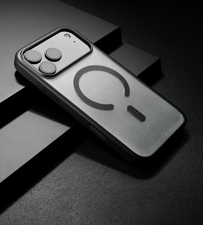 Caudabe Synthesis Slim Protective Case MagSafe iPhone 17 Pro Max 6.9 -Frost