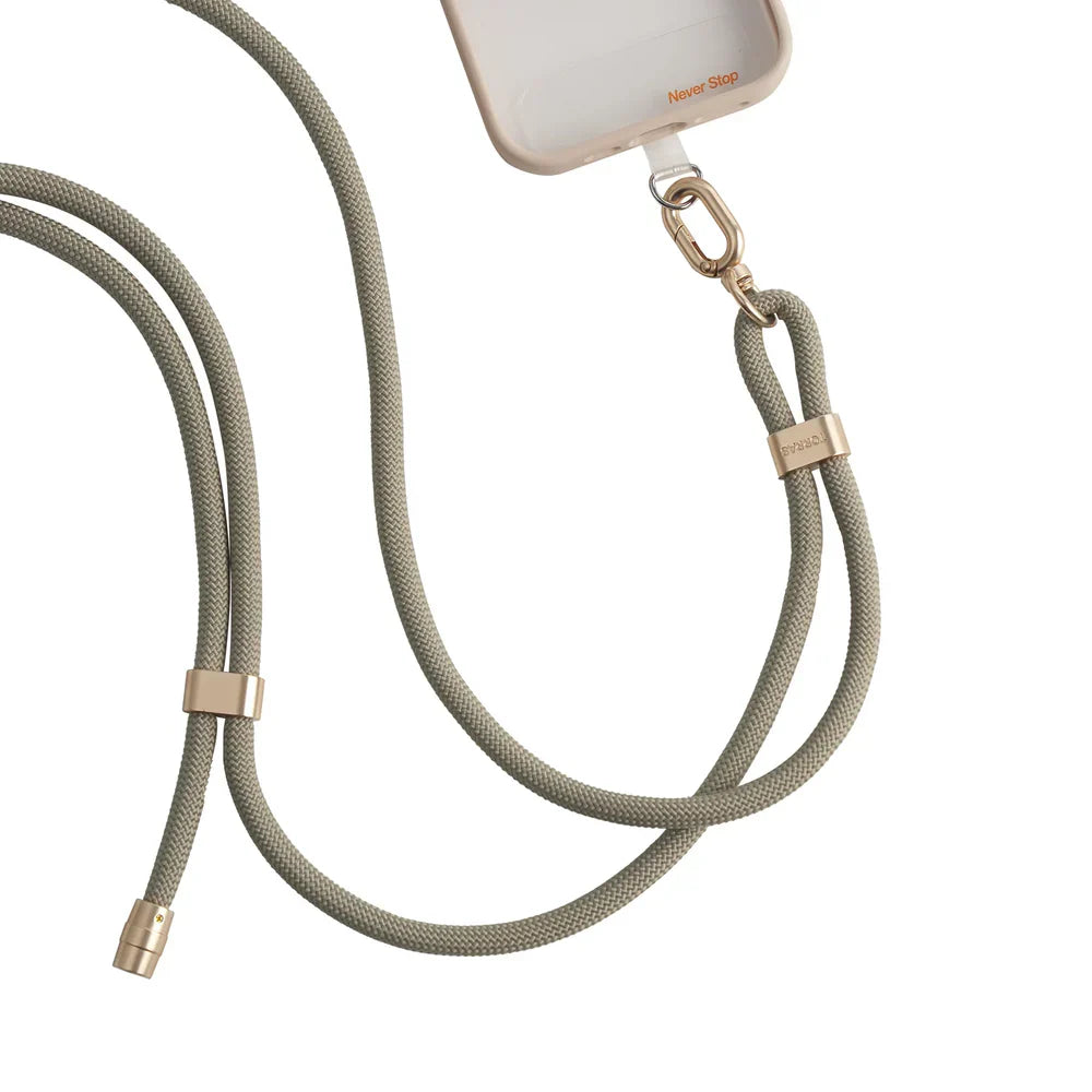 Crossbody Phone Lanyard Torras LoopGo Flex - Khaki