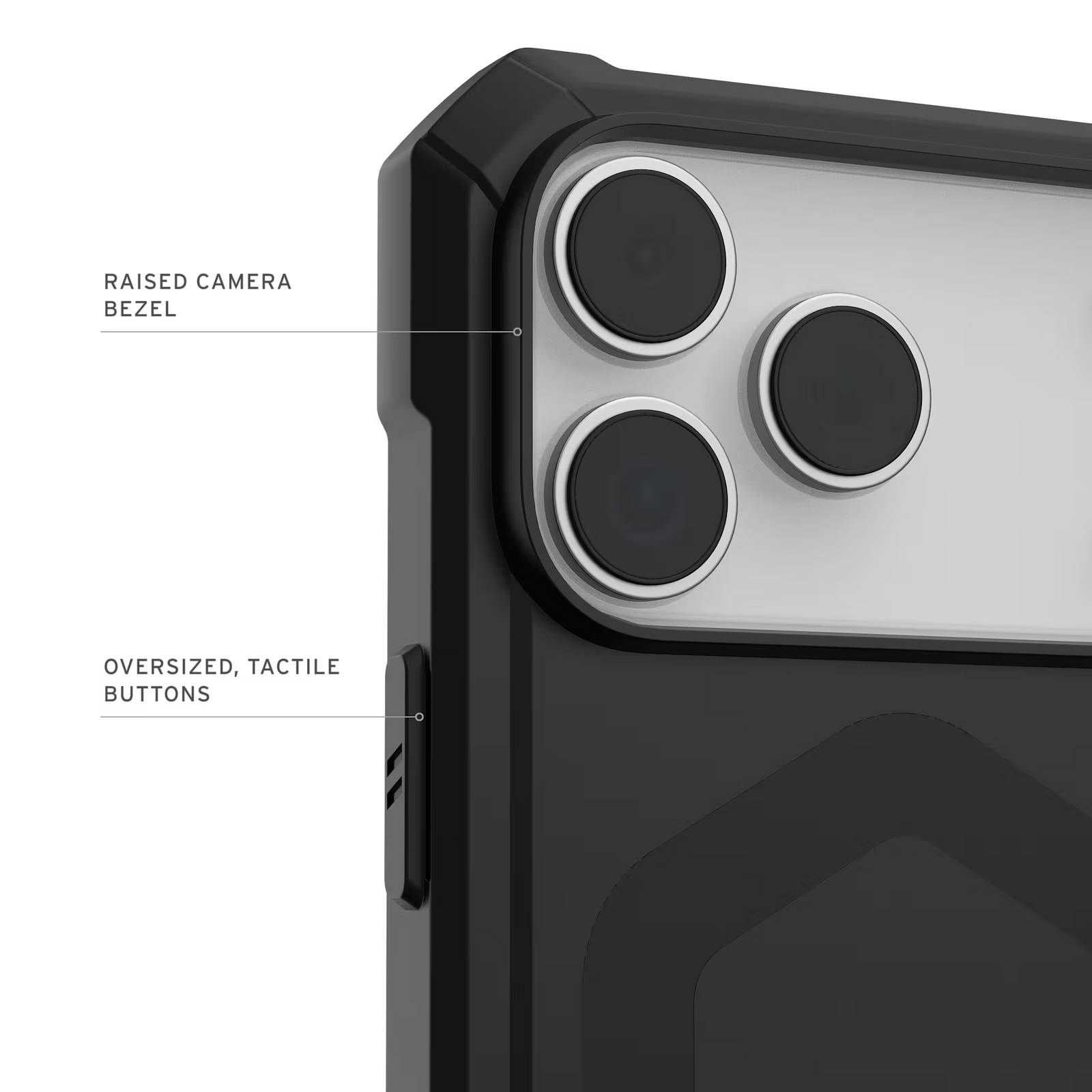 Essential Armour MS Case for iPhone 18 Pro 6.3 in Black - UAG