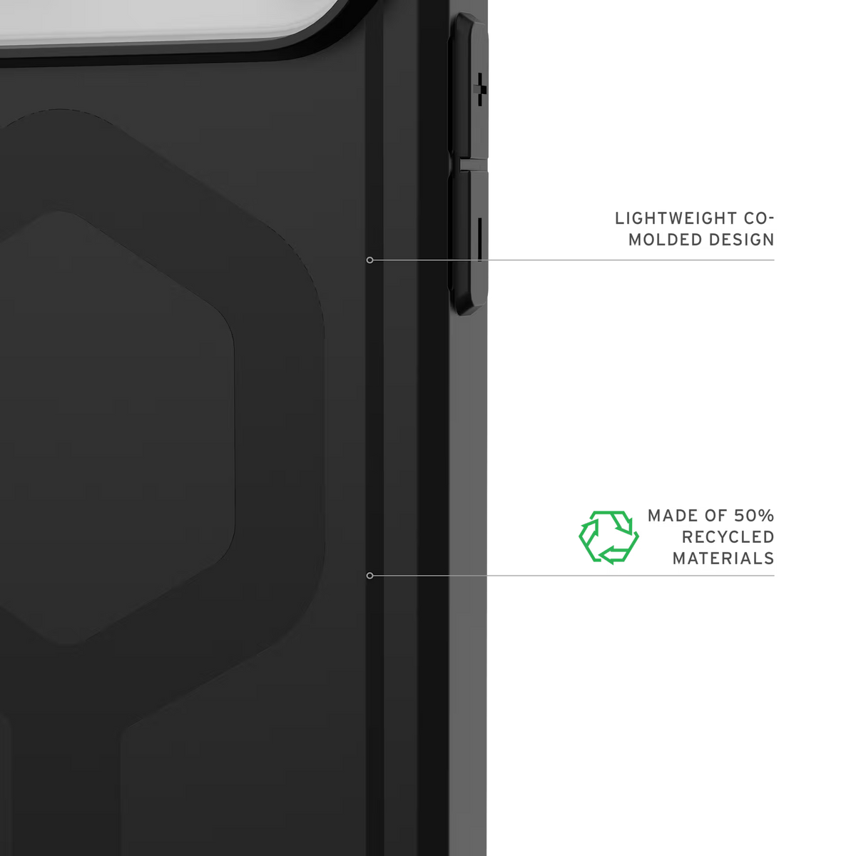Essential Armour MS Case for iPhone 18 Pro 6.3 in Black - UAG