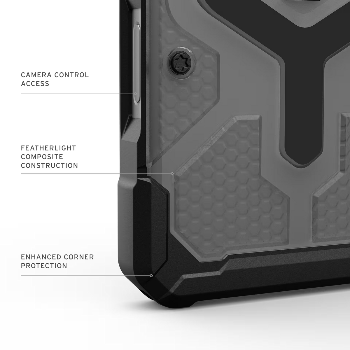 Pathfinder Clr MagSafe Case for iPhone 18 Pro Max 6.9 in Ash/Black - UAG