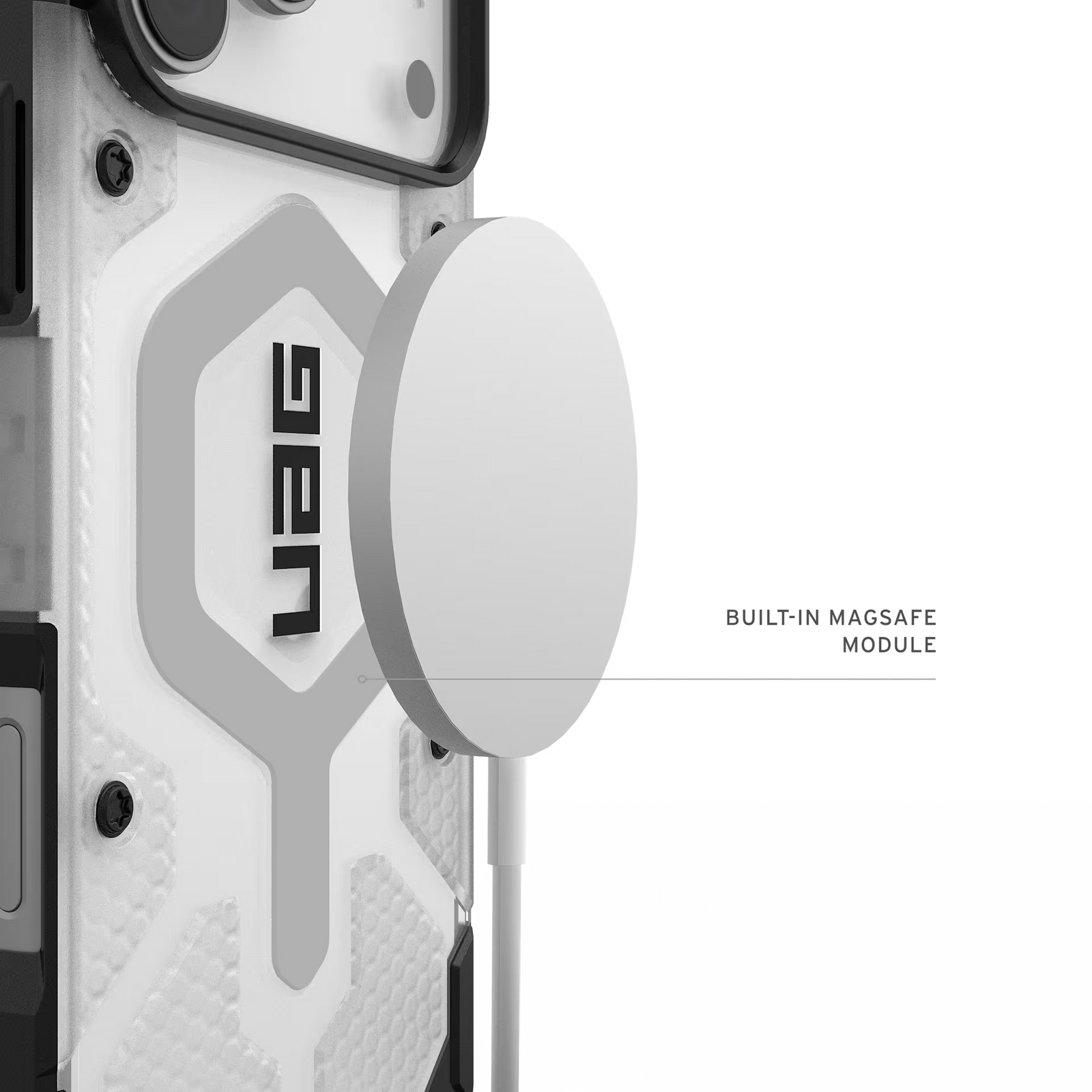 Pathfinder Clr MagSafe Case for iPhone 18 Pro Max 6.9 in Ice/Silver - UAG