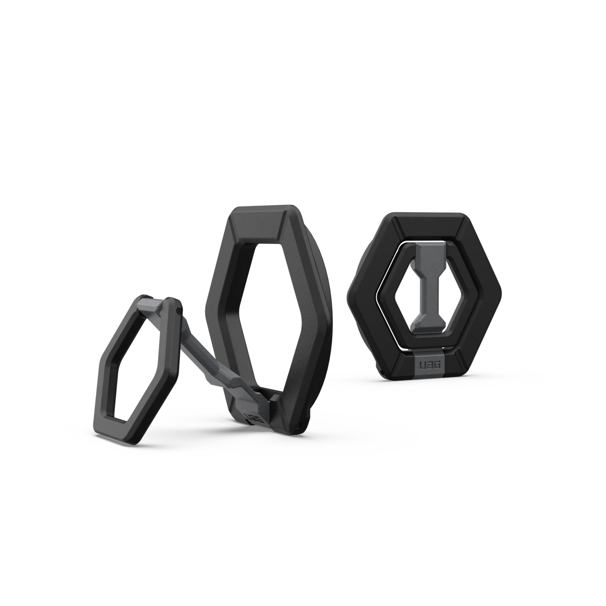 UAG MagSafe Magnetic Ring &amp; Stand - Black / Silver