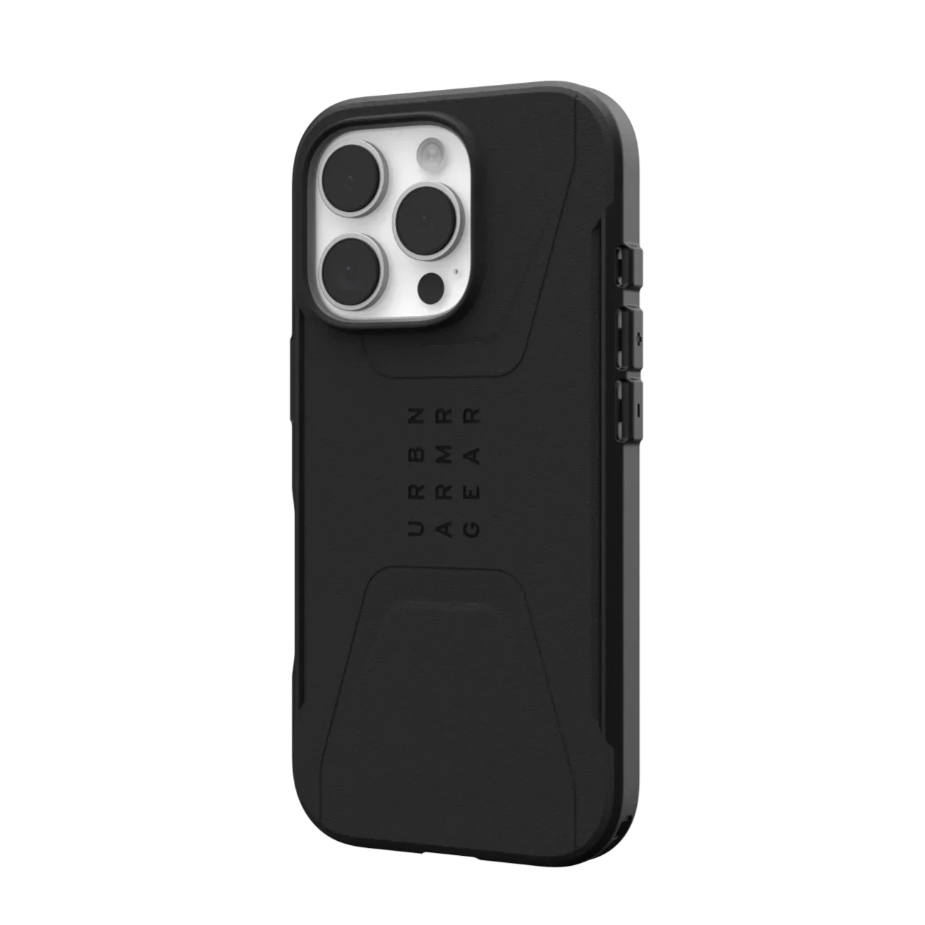 UAG Civilian Rugged Slim iPhone 16 Pro 6.3 Case & MagSafe - Black