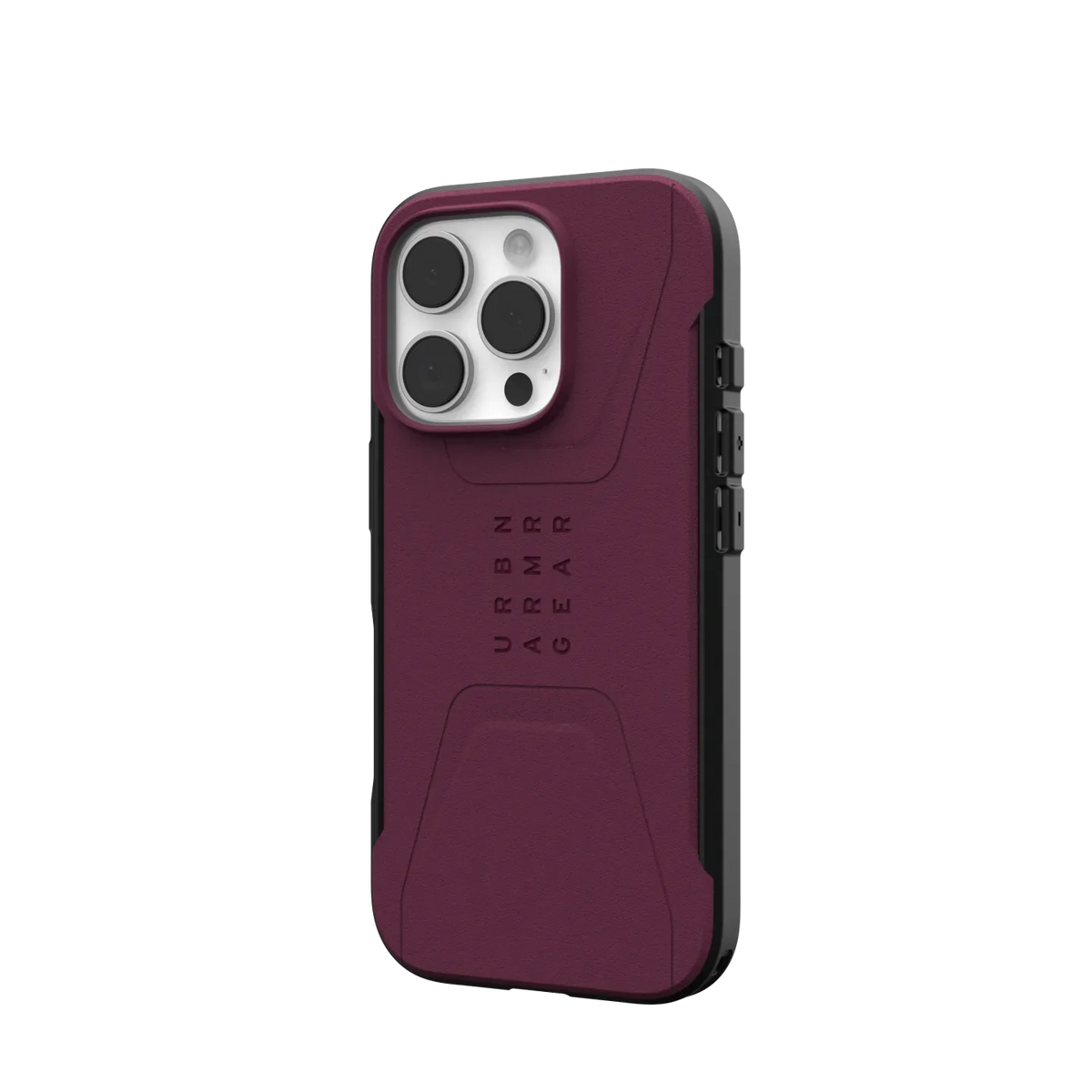 UAG Civilian Rugged Slim iPhone 16 Pro Max 6.9 Case & MagSafe - Bordeaux