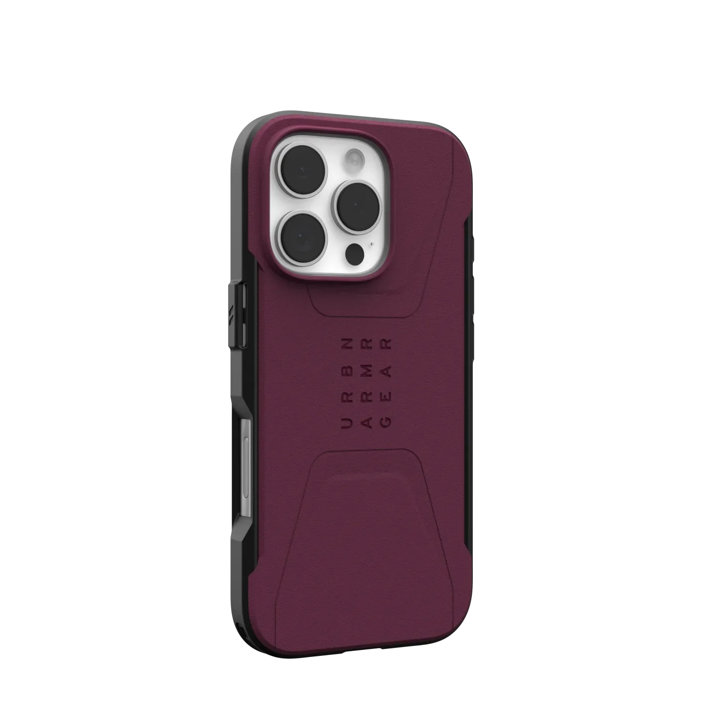 UAG Civilian Rugged Slim iPhone 16 Pro Max 6.9 Case & MagSafe - Bordeaux