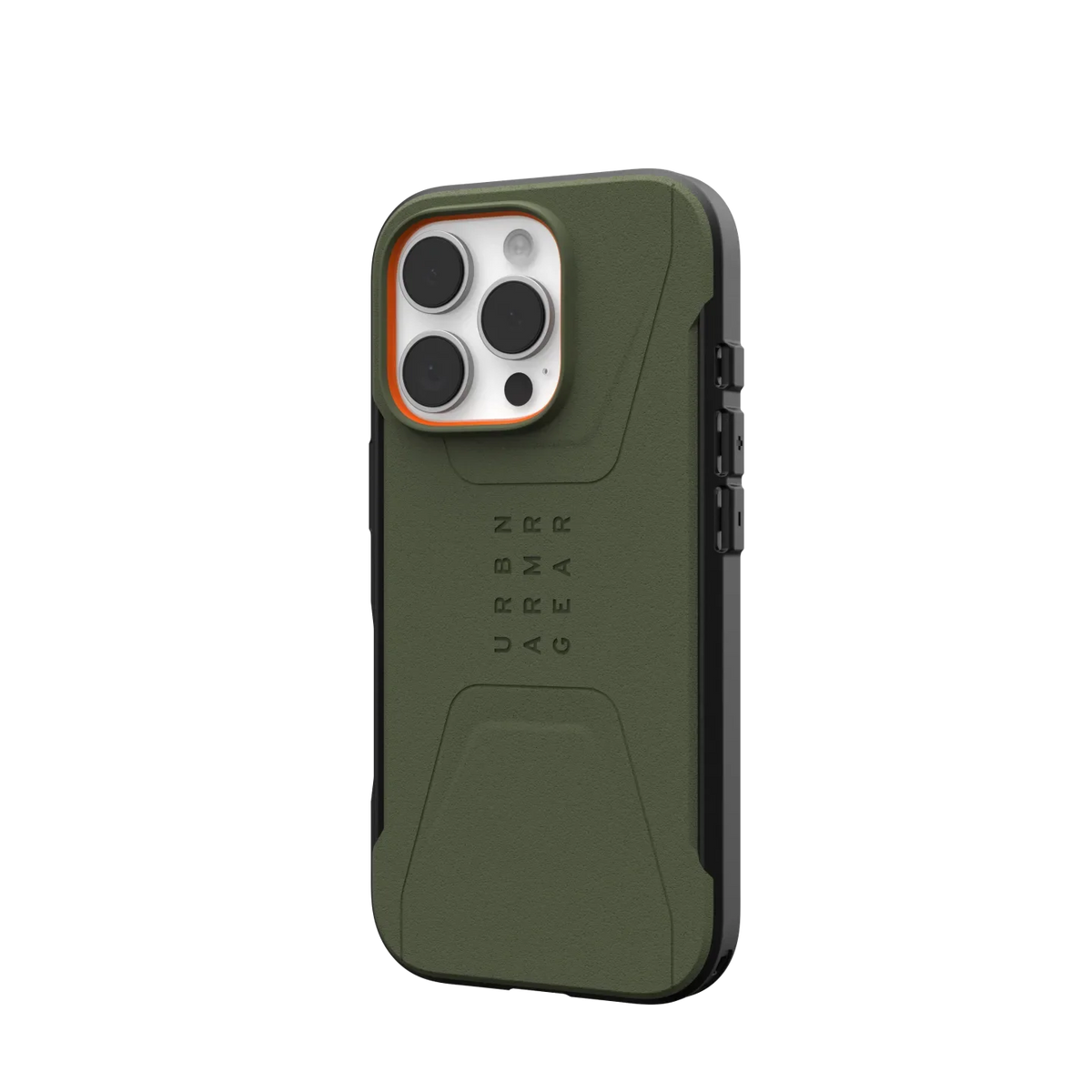 UAG Civilian Rugged Slim iPhone 16 Pro 6.3 Case &amp; MagSafe - Olive