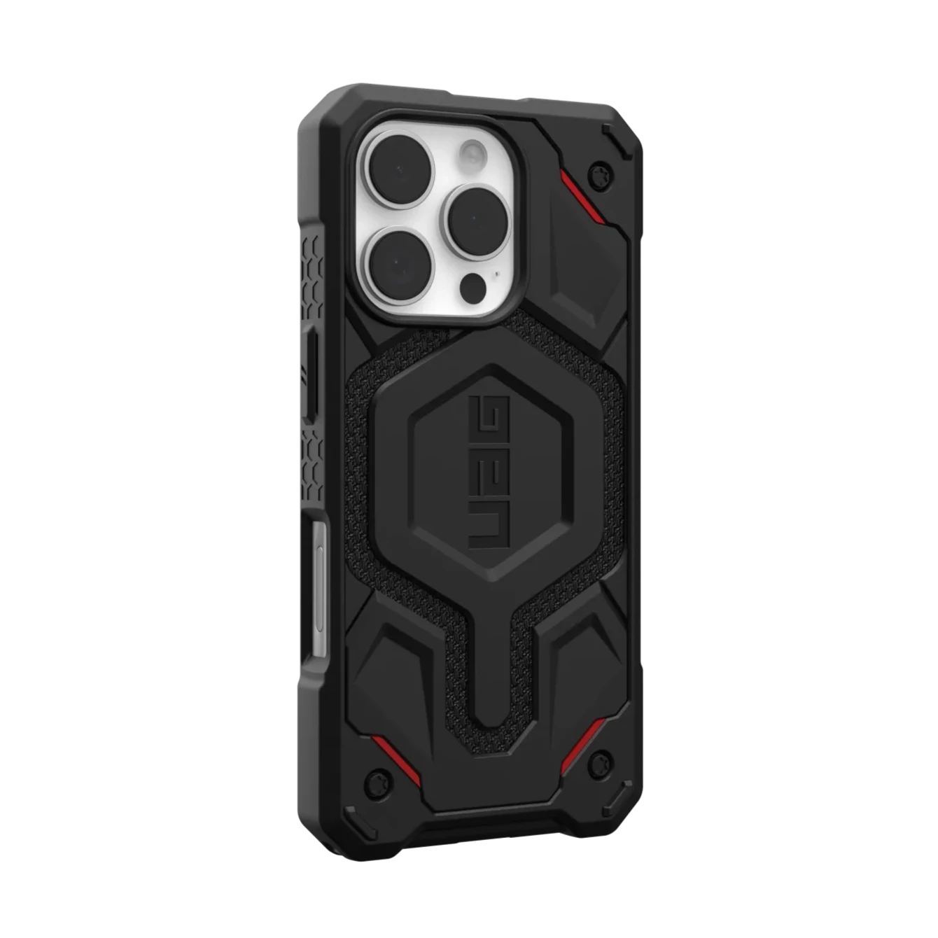 UAG Monarch Pro Kevlar iPhone 16 Pro Max 6.9 Case & MagSafe - Kevlar Black