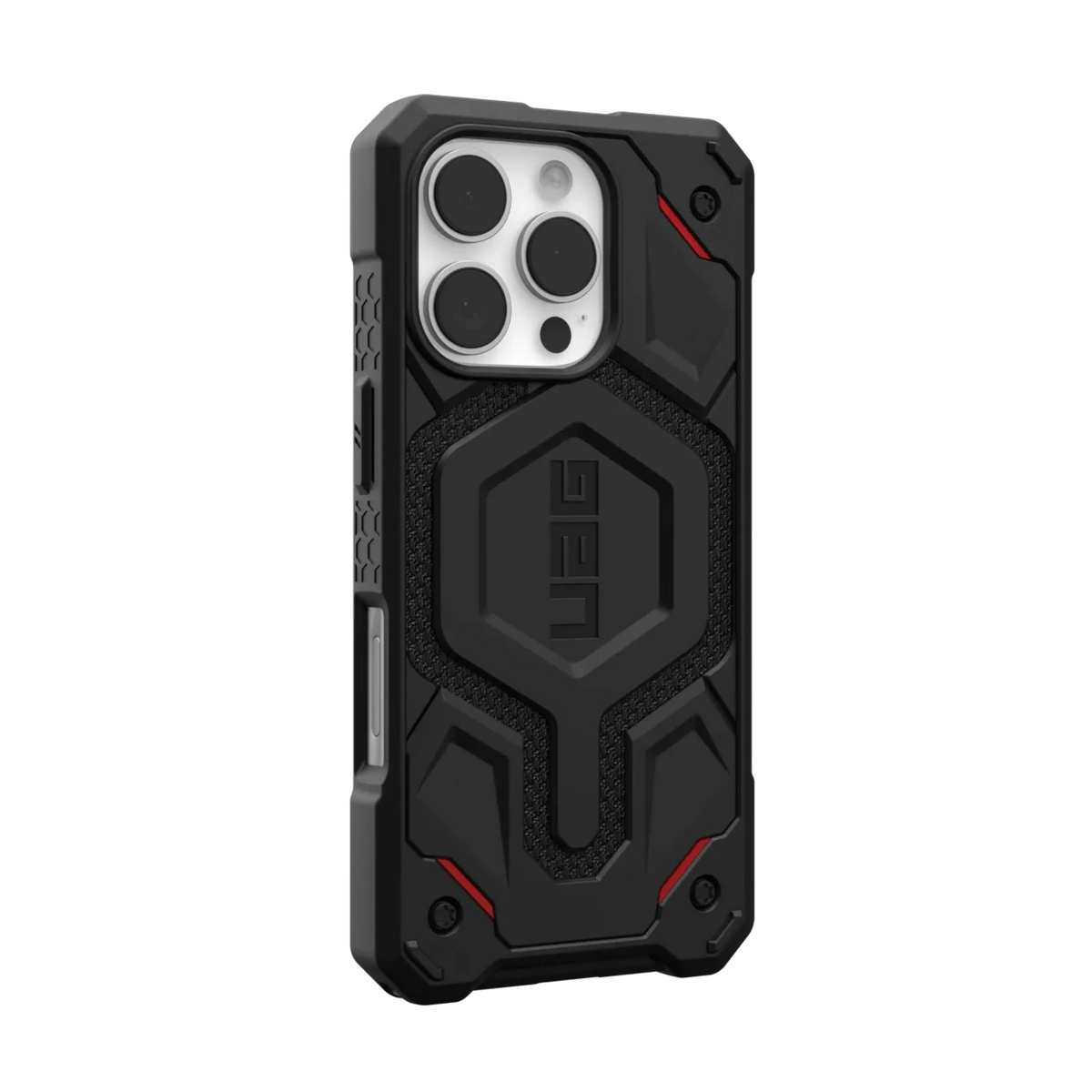UAG Monarch Pro Kevlar iPhone 16 Pro 6.3 Case &amp; MagSafe - Kevlar Black