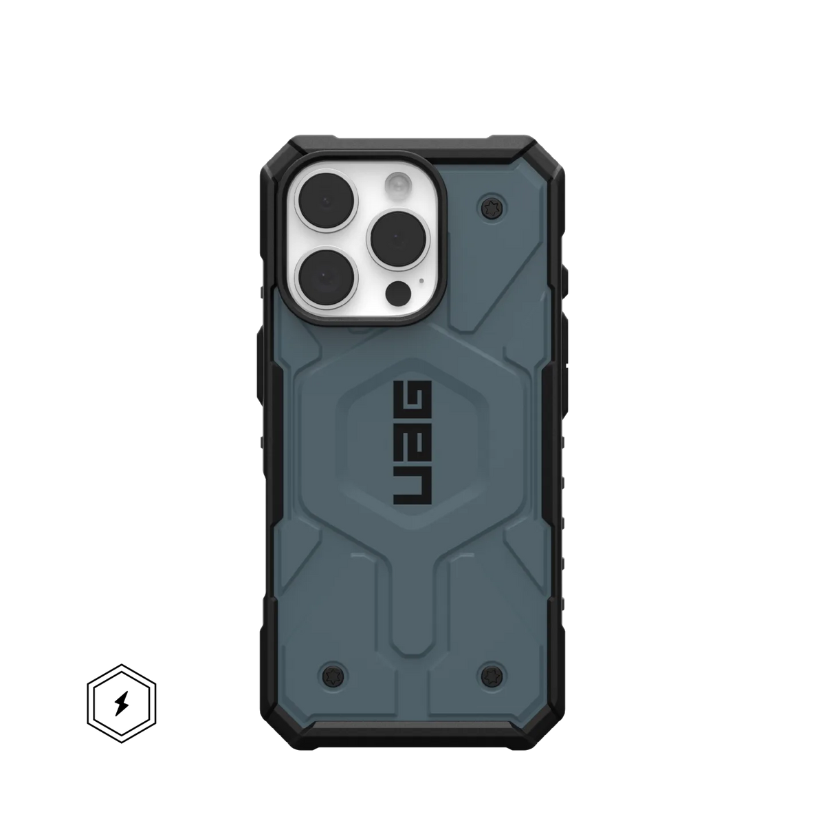 UAG Pathfinder Rugged & Light iPhone 16 Pro Max 6.9 Case & MagSafe - Cloud Blue