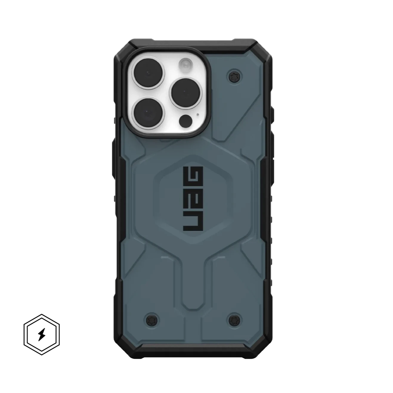 UAG Pathfinder Rugged & Light iPhone 16 Pro 6.3 Case & MagSafe - Cloud Blue