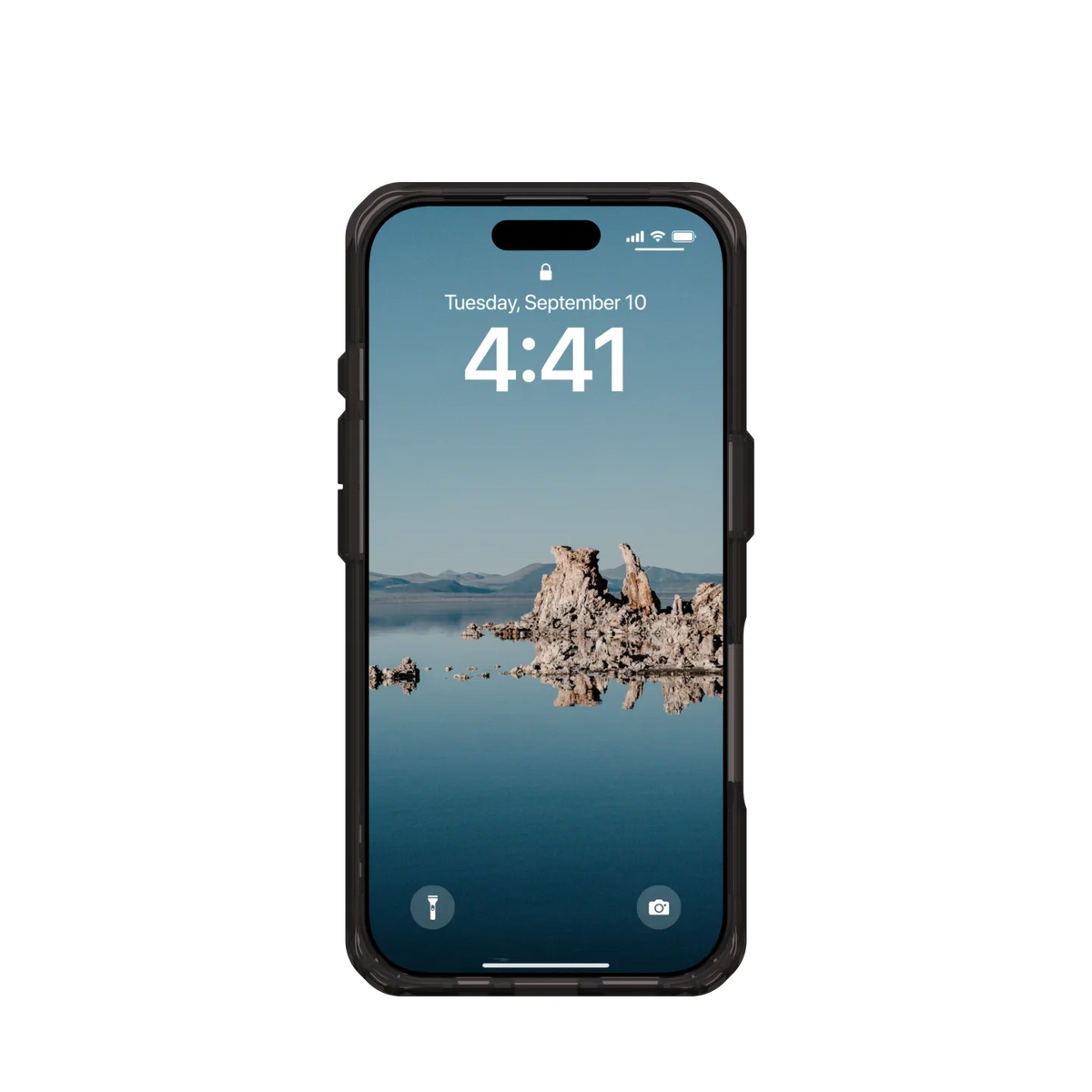 UAG Plyo iPhone 16 Pro 6.3 Case & MagSafe - Clear Black