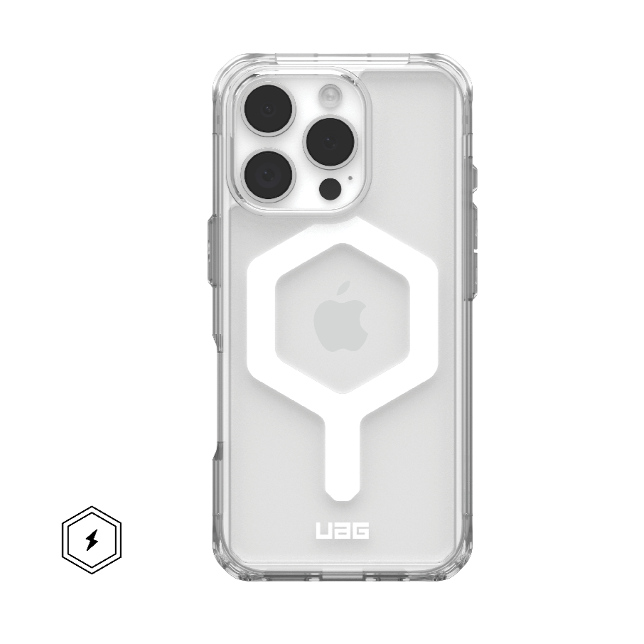 UAG Plyo iPhone 16 Pro Max 6.9 Case & MagSafe - Ice / White