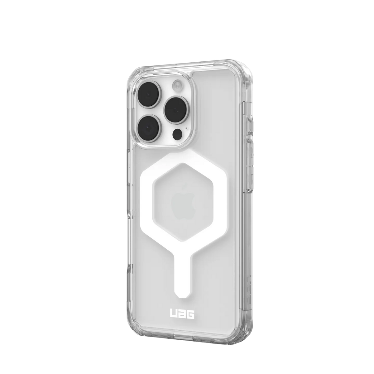 UAG Plyo iPhone 16 Pro 6.3 Case & MagSafe - Ice / White