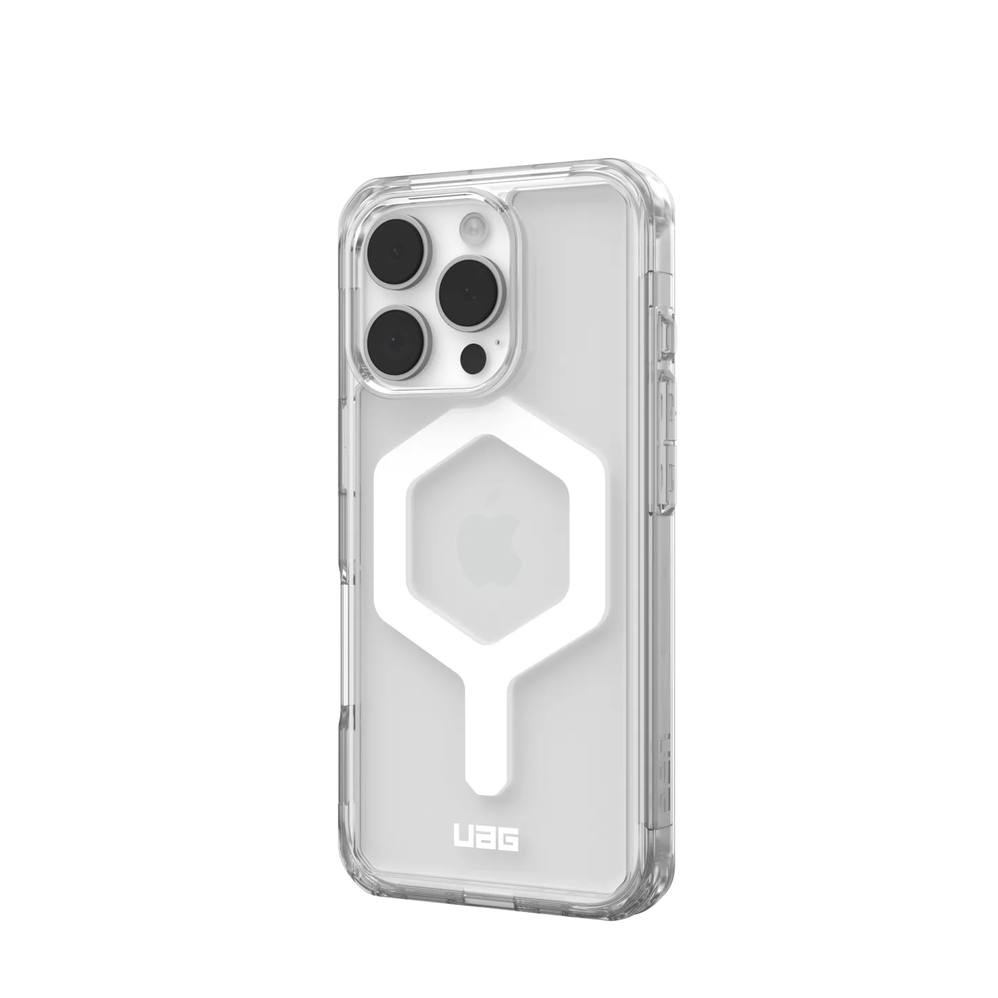 UAG Plyo iPhone 16 Pro 6.3 Case & MagSafe - Ice / White