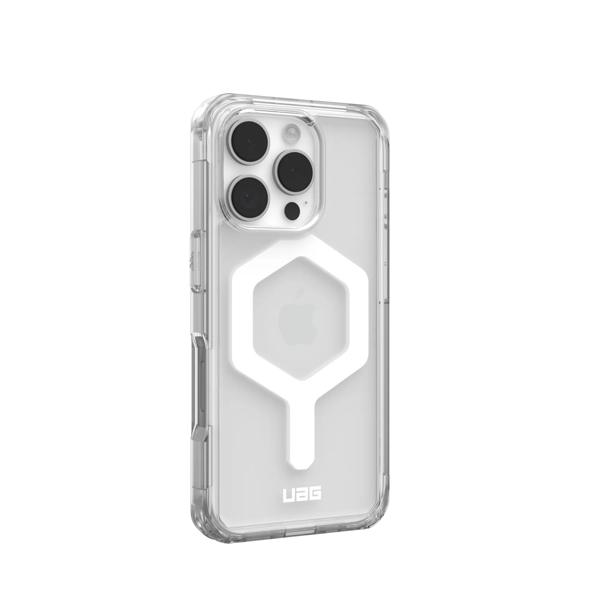 UAG Plyo iPhone 16 Pro 6.3 Case & MagSafe - Ice / White