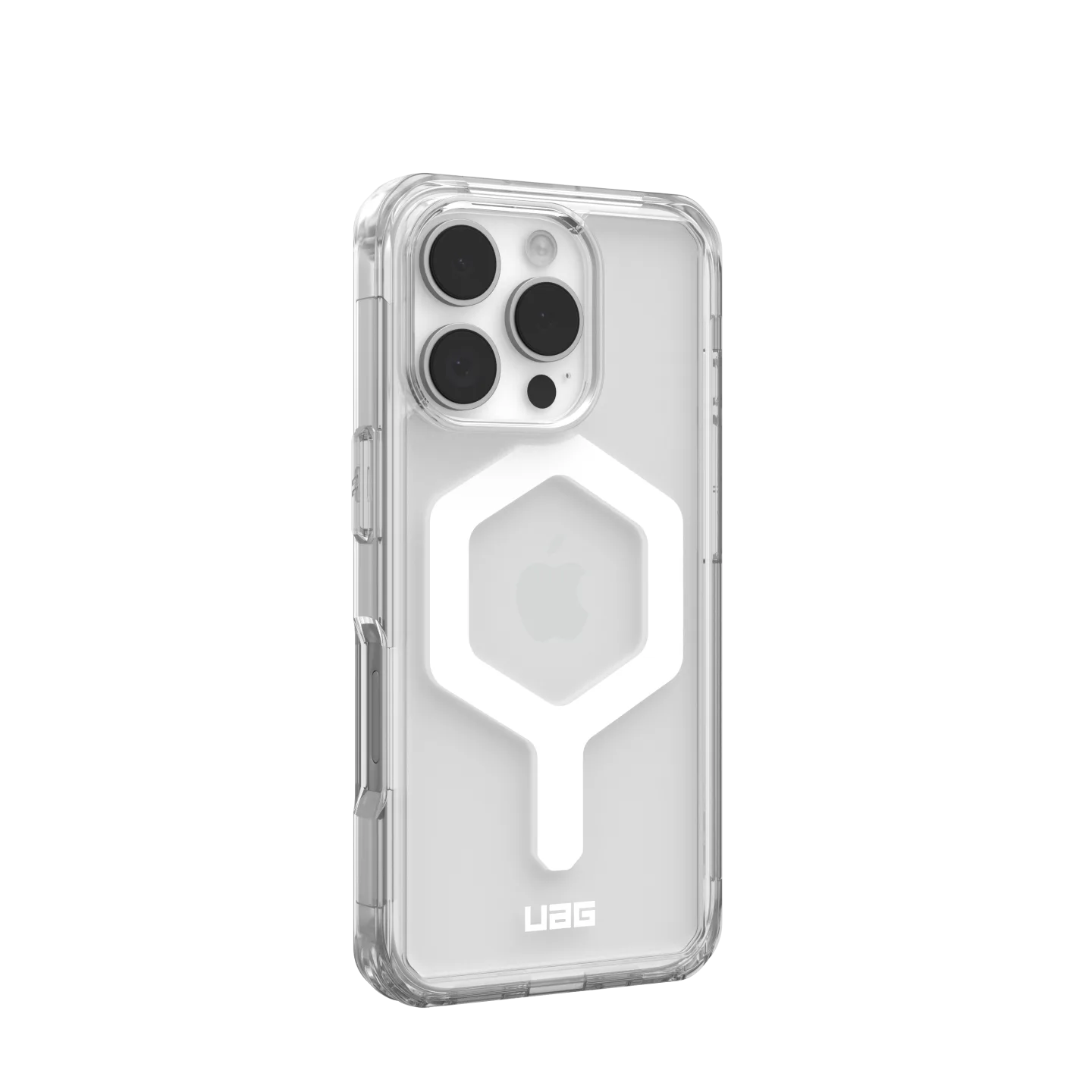 UAG Plyo iPhone 16 Pro 6.3 Case & MagSafe - Ice / White