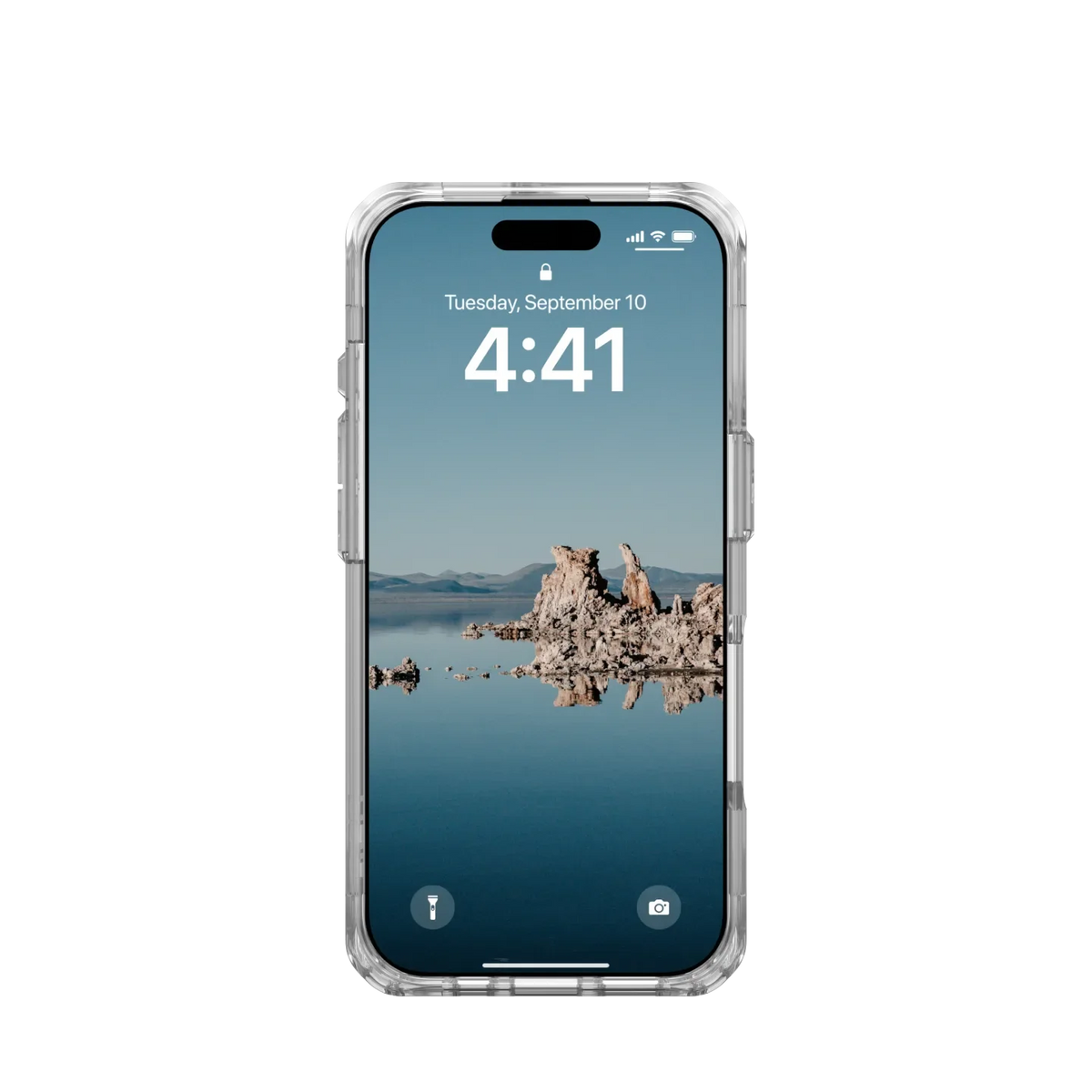 UAG Plyo iPhone 16 Pro 6.3 Case & MagSafe - Ice / White