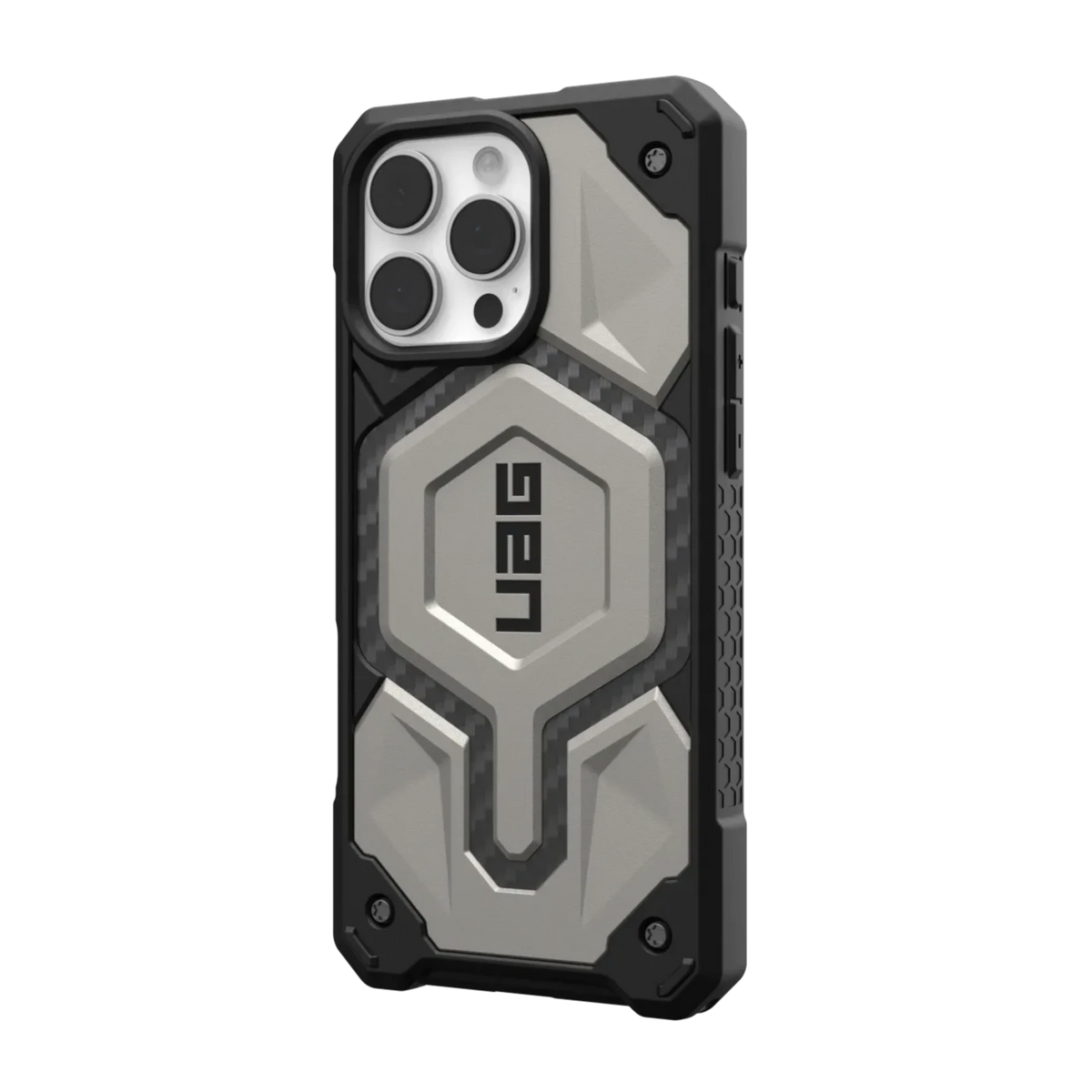 UAG Monarch Pro iPhone 16 Pro 6.3 Case &amp; MagSafe - Titanium