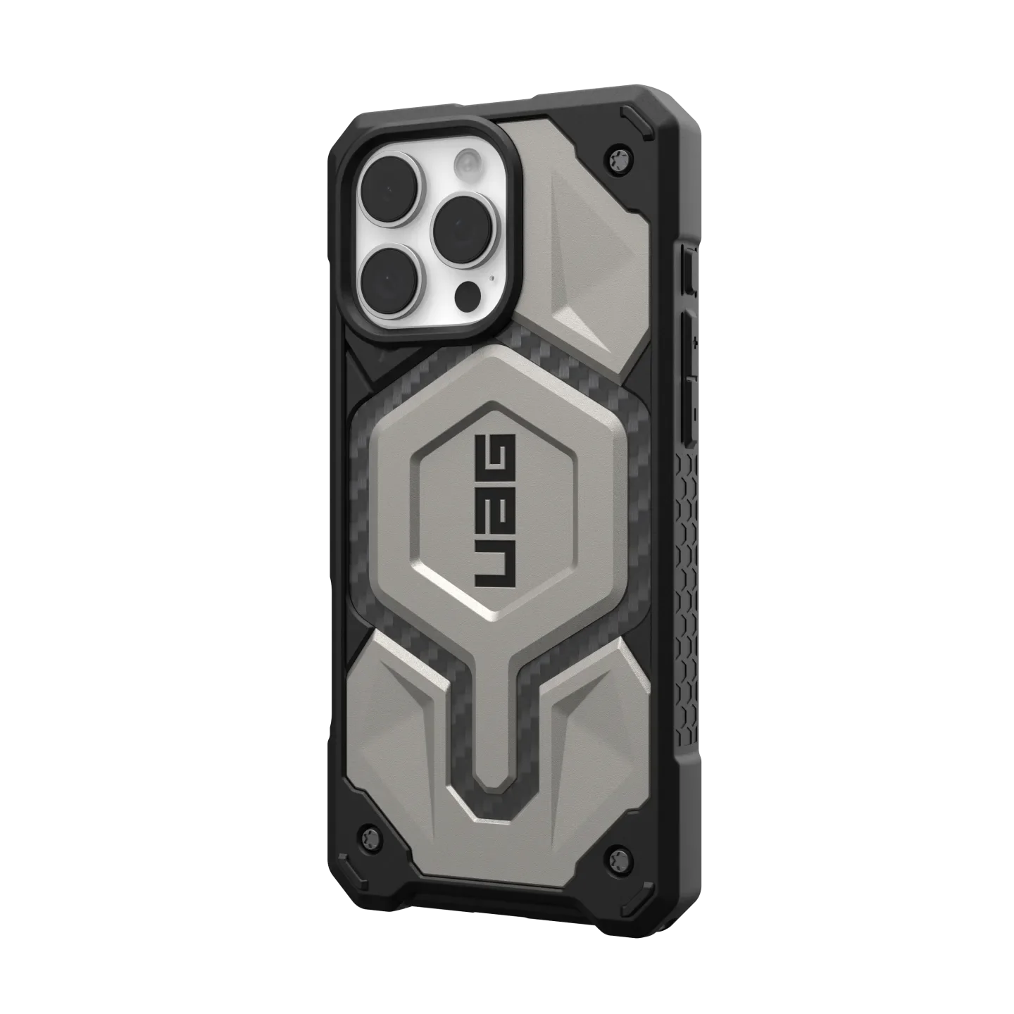 UAG Monarch Pro iPhone 16 Pro Max 6.9 Case & MagSafe - Titanium