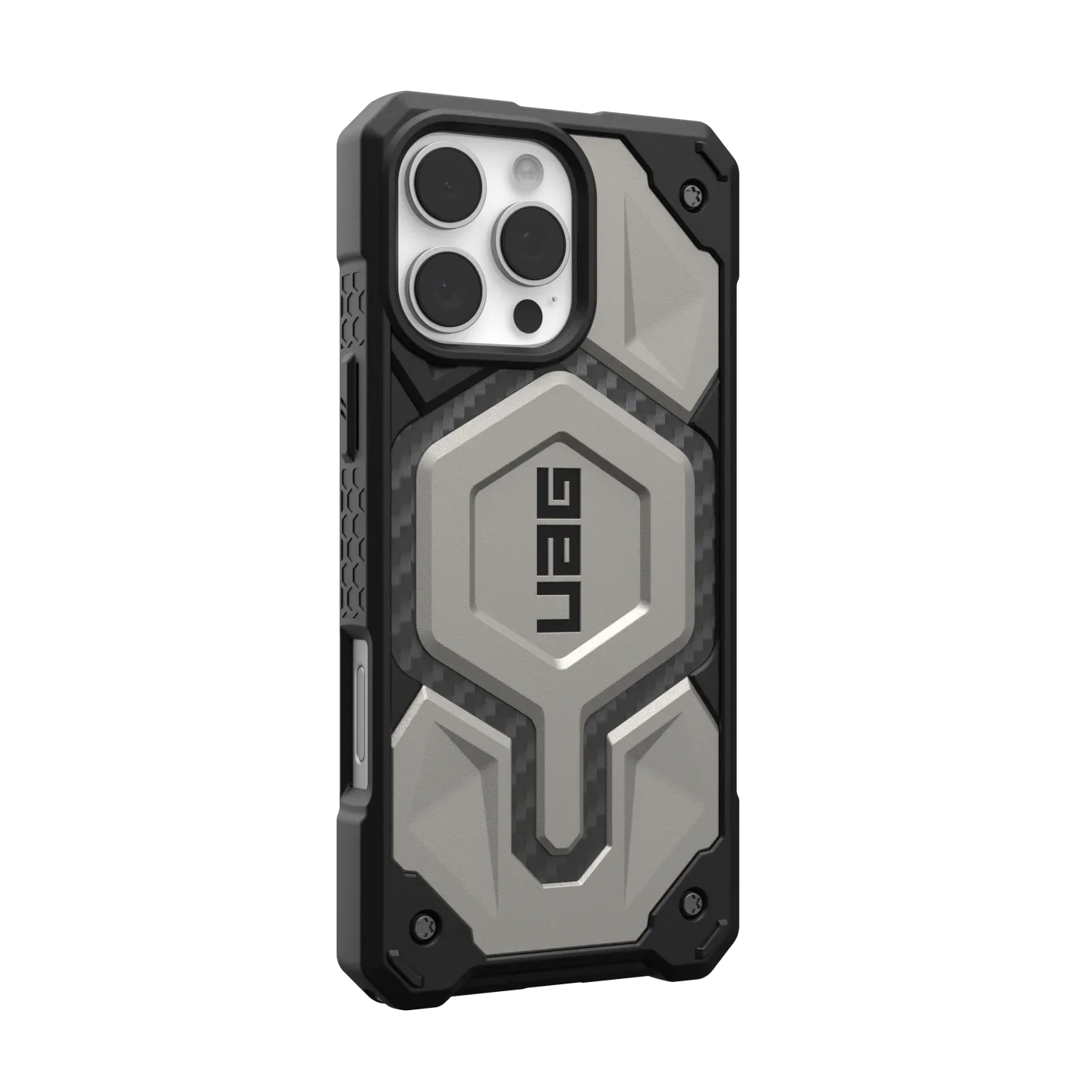 UAG Monarch Pro iPhone 16 Pro 6.3 Case & MagSafe - Titanium