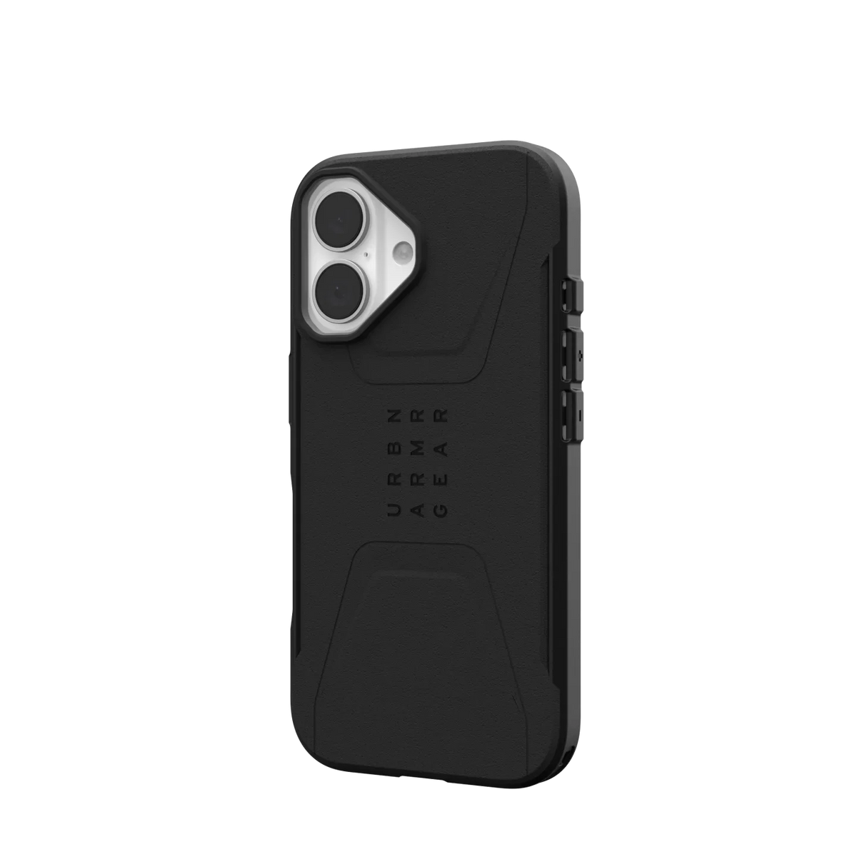 UAG Civilian Rugged Slim iPhone 16 Standard 6.1 Case & MagSafe - Black