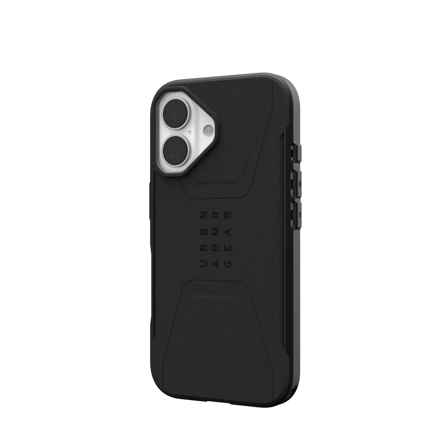 UAG Civilian Rugged Slim iPhone 16 Standard 6.1 Case & MagSafe - Black