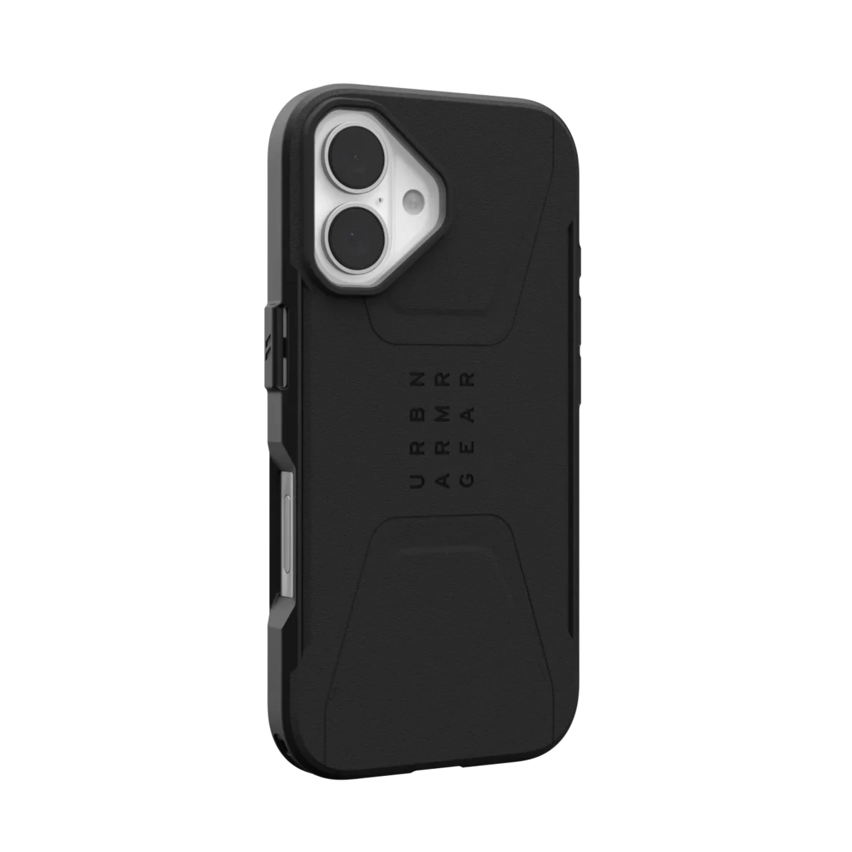UAG Civilian Rugged Slim iPhone 16 Standard 6.1 Case &amp; MagSafe - Black