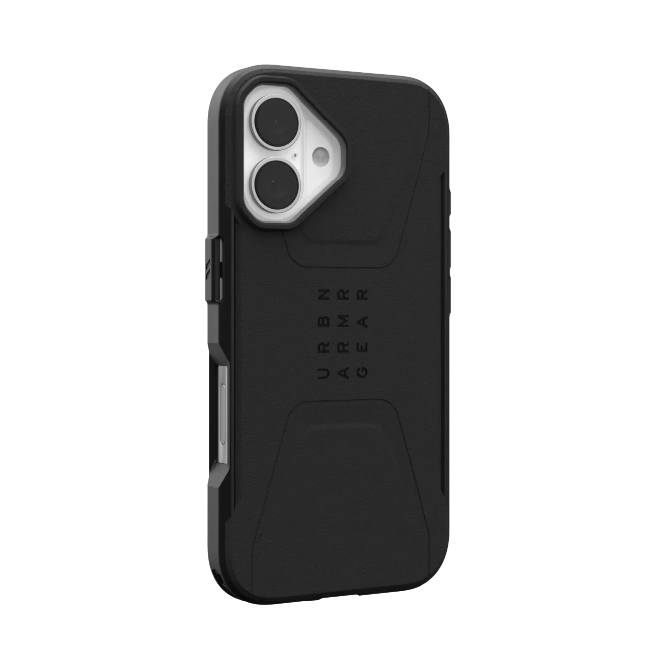 UAG Civilian Rugged Slim iPhone 16 Standard 6.1 Case & MagSafe - Black