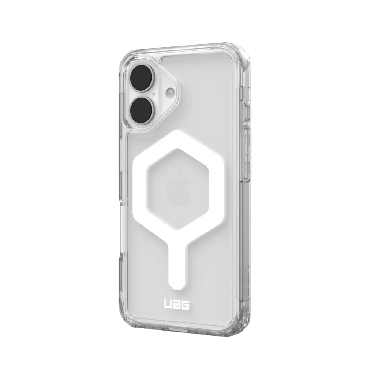 UAG Plyo iPhone 16 6.1 Standard Case &amp; MagSafe - Ice / White
