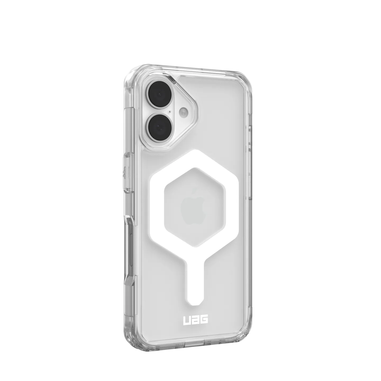 UAG Plyo iPhone 16 6.1 Standard Case & MagSafe - Ice / White