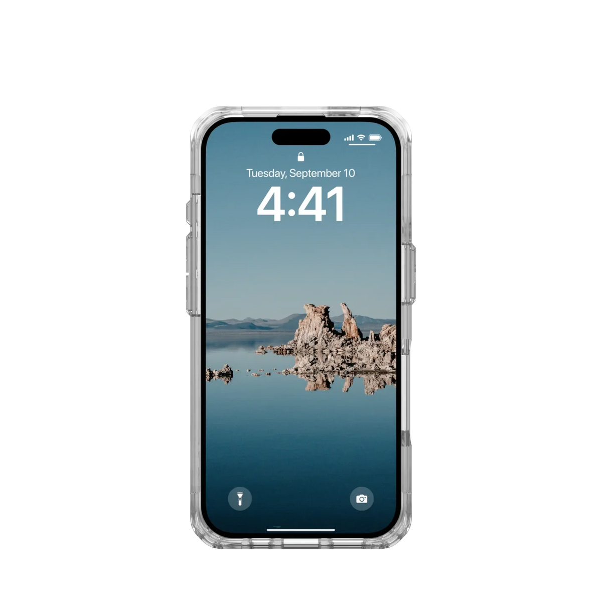 UAG Plyo iPhone 16 6.1 Standard Case & MagSafe - Ice / White