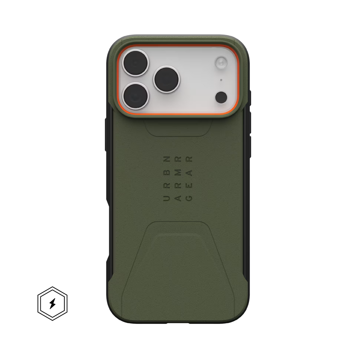 Civilian MagSafe Case for iPhone 18 Pro Max 6.9 in Olive/Orange - UAG