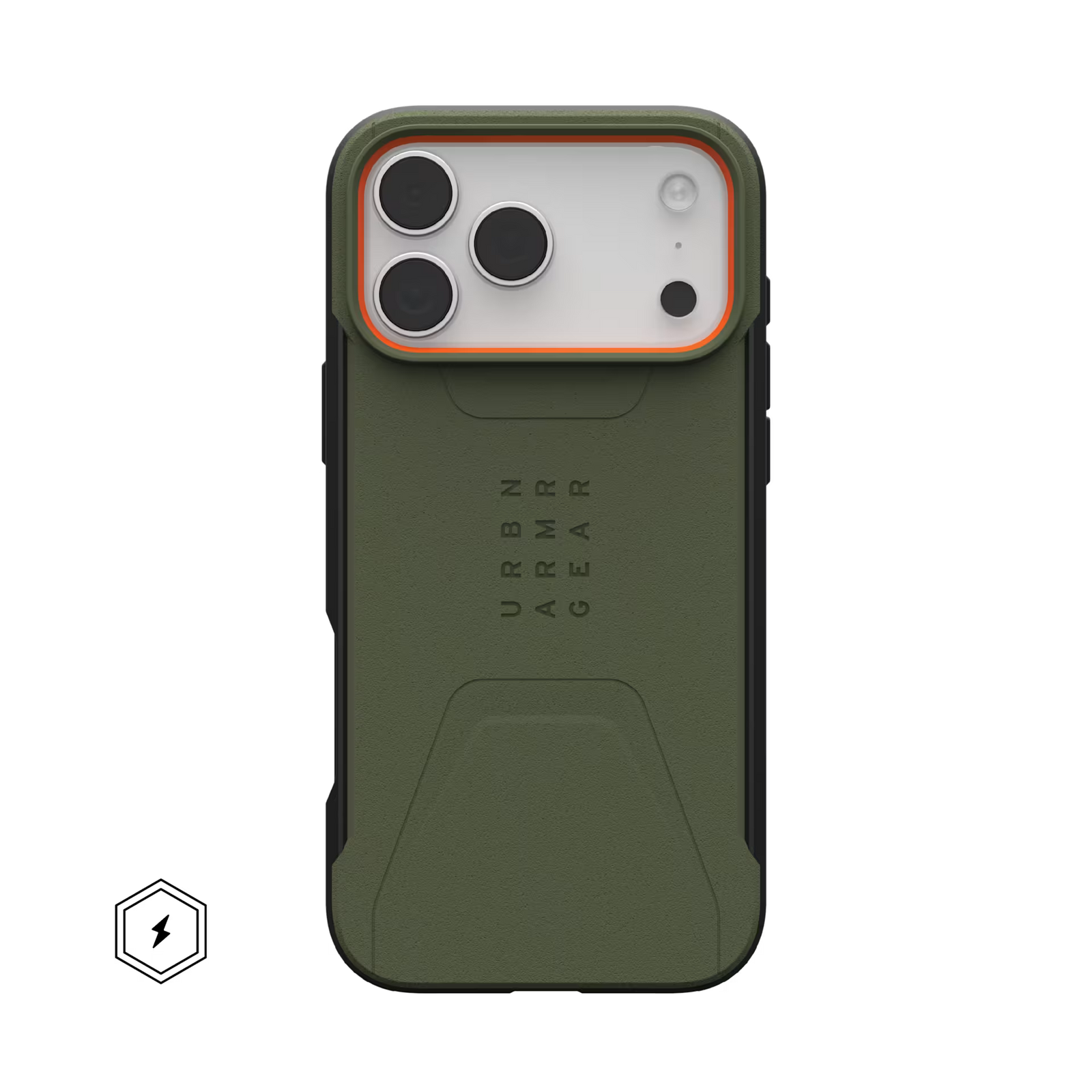 Civilian MagSafe Case for iPhone 18 Pro 6.3 in Olive/Orange - UAG