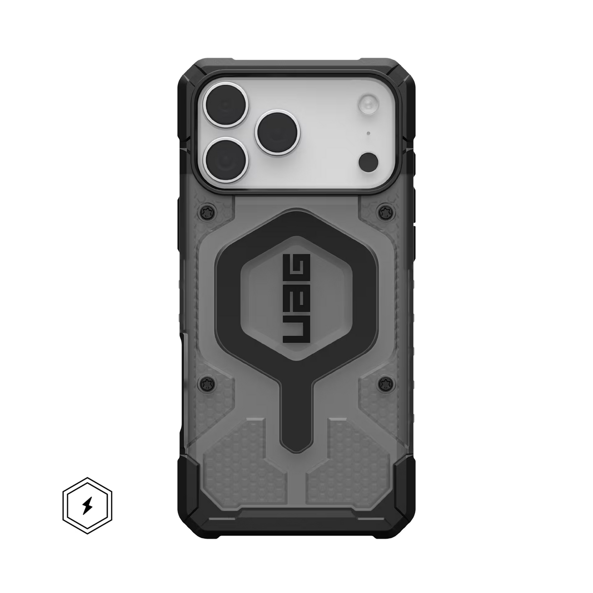 Pathfinder Clr MagSafe Case for iPhone 18 Pro Max 6.9 in Ash/Black - UAG