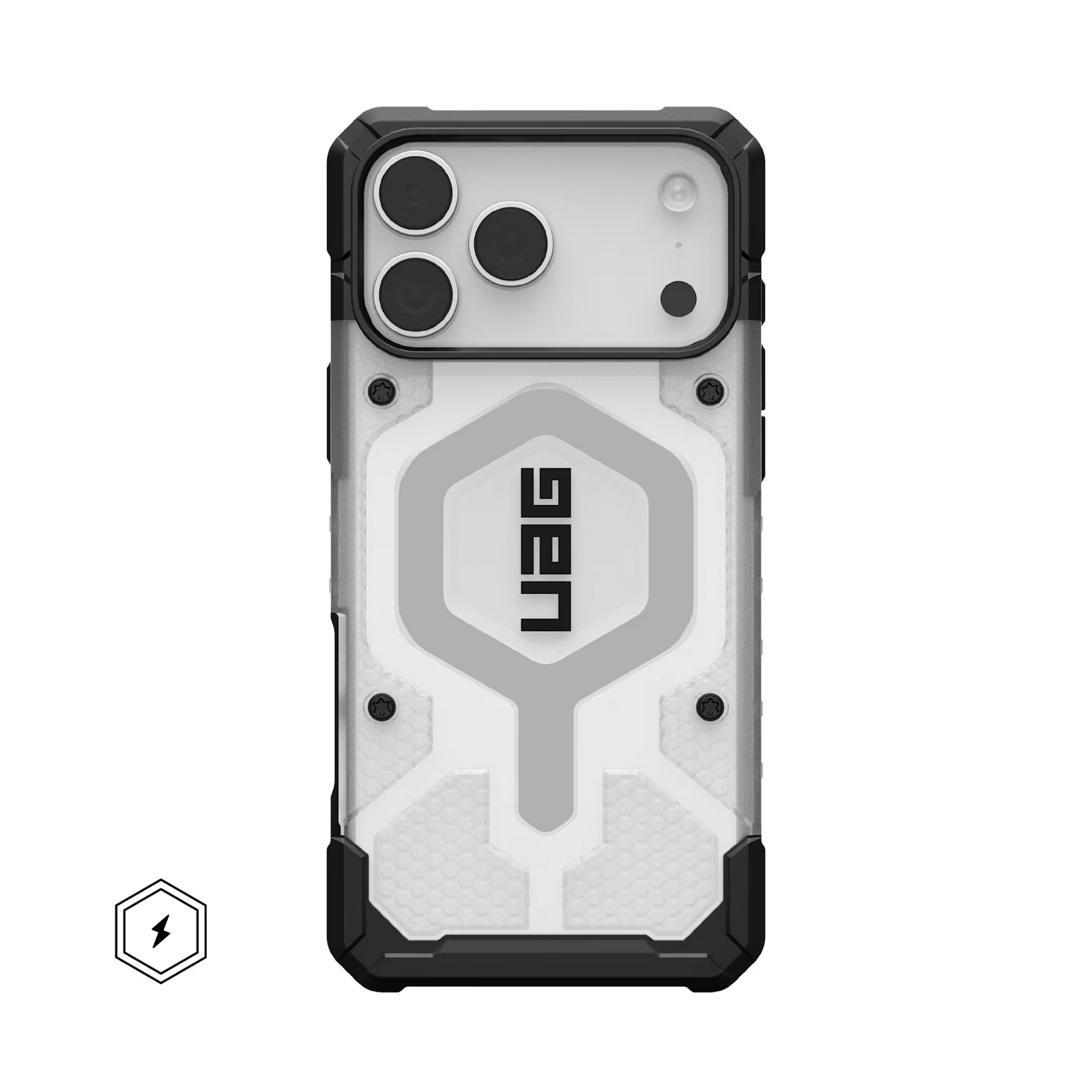 Pathfinder Clr MagSafe Case for iPhone 18 Pro 6.3 in Ice/Silver - UAG