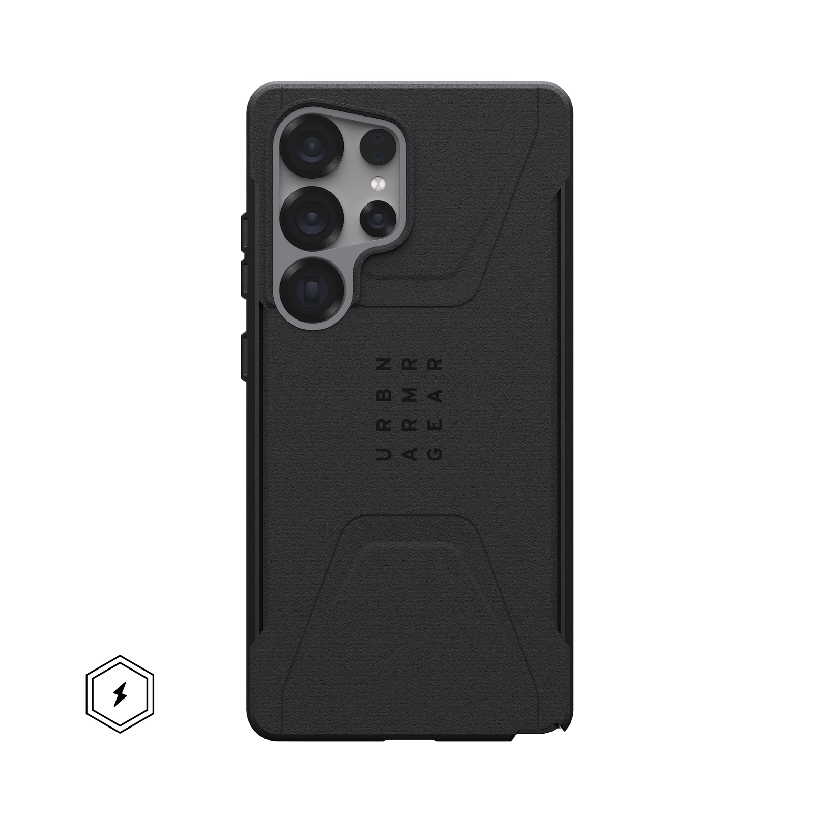 UAG Civilian Case & Magnet Samsung S25 Ultra 5G 6.9 - Black