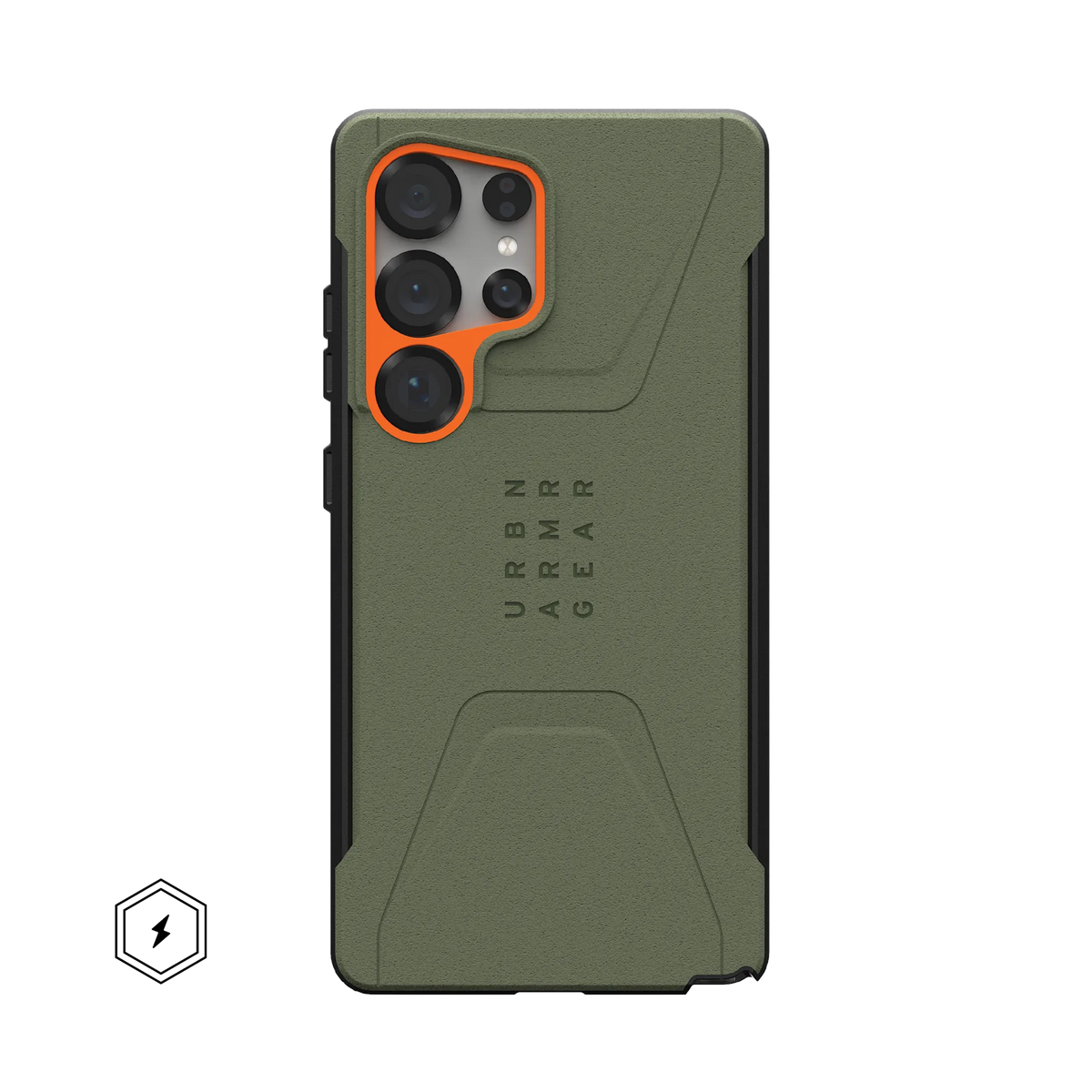 UAG Civilian Case &amp; Magnet Samsung S25 Ultra 5G 6.9 - Olive Green