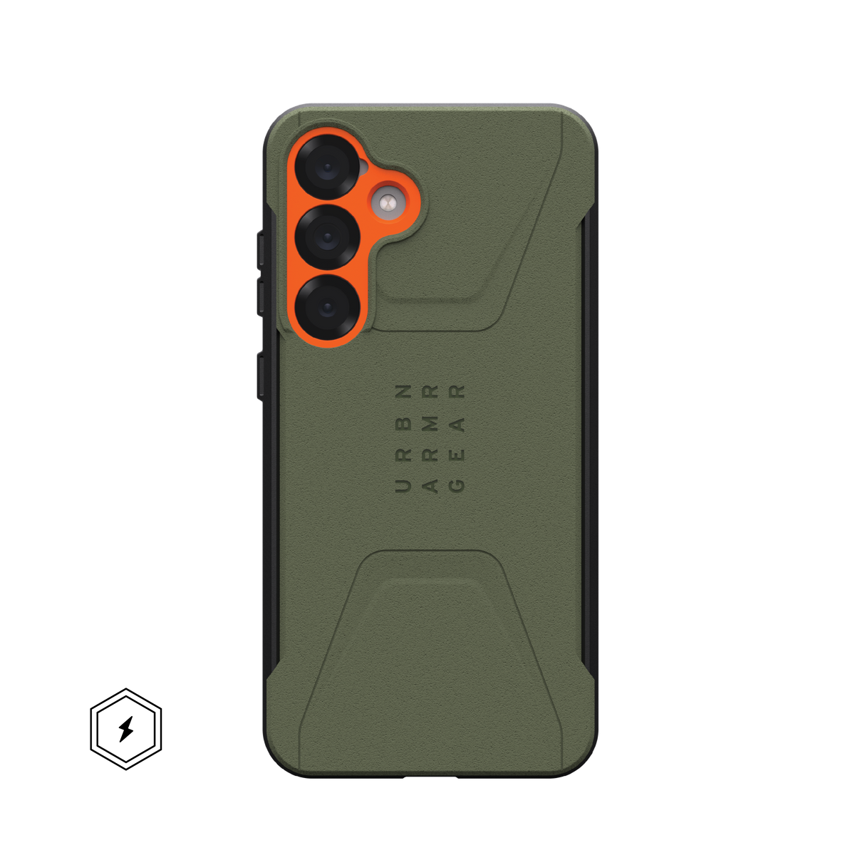 UAG Civilian Case &amp; Magnet Samsung S25 Standard 6.2 - Olive Green