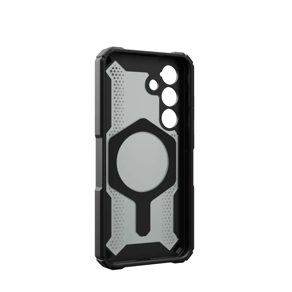 UAG Plasma XTE Case with Kickstand Samsung S24 Standard 5G 6.2 - Black Orange - Mac Addict