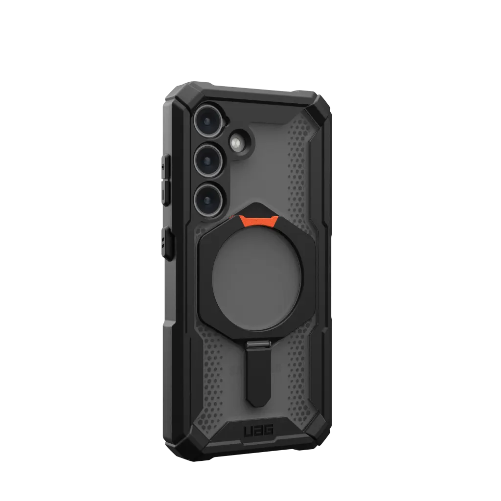 UAG Plasma XTE Case with Kickstand Samsung S24 Standard 5G 6.2 - Black Orange - Mac Addict