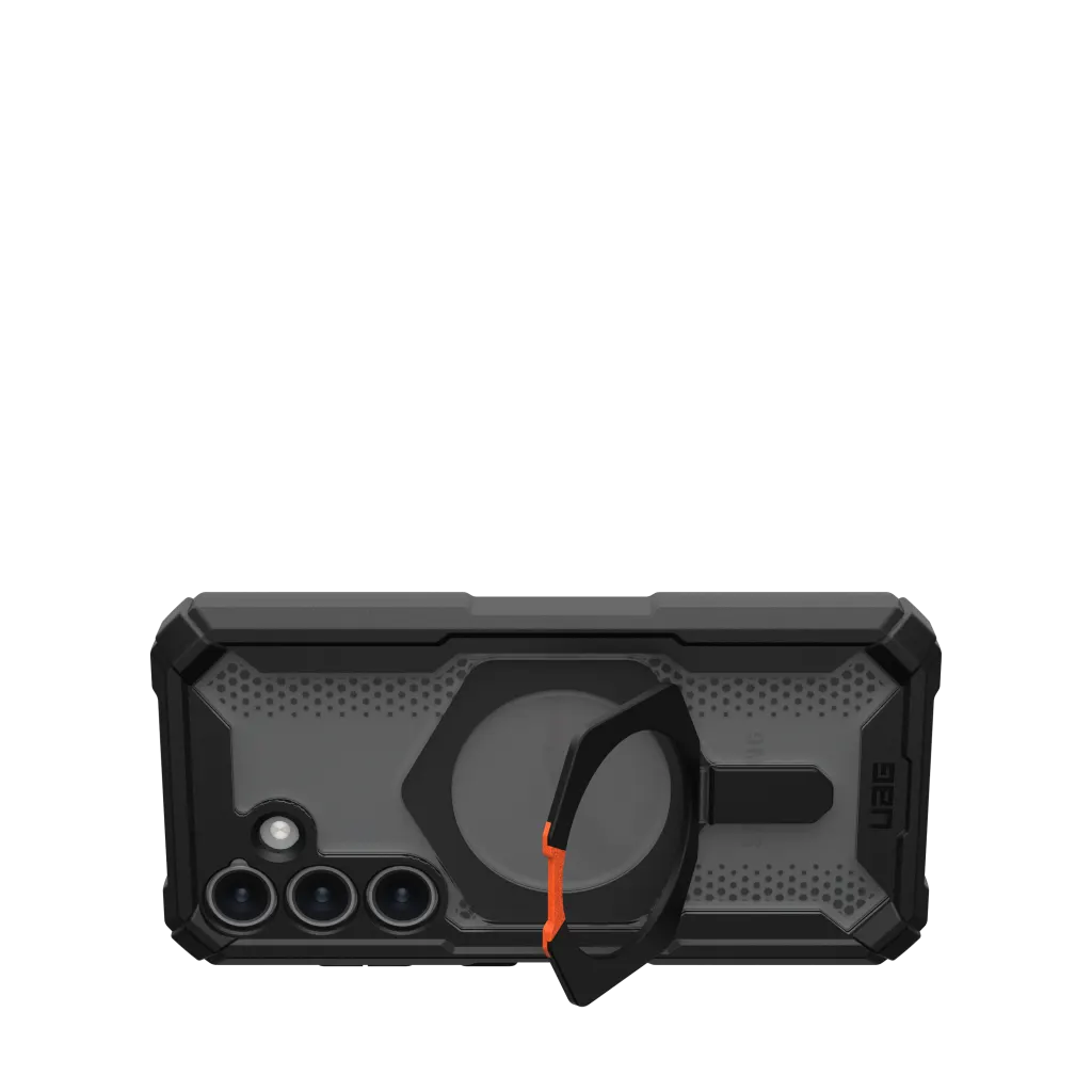 UAG Plasma XTE Case with Kickstand Samsung S24 Standard 5G 6.2 - Black Orange - Mac Addict